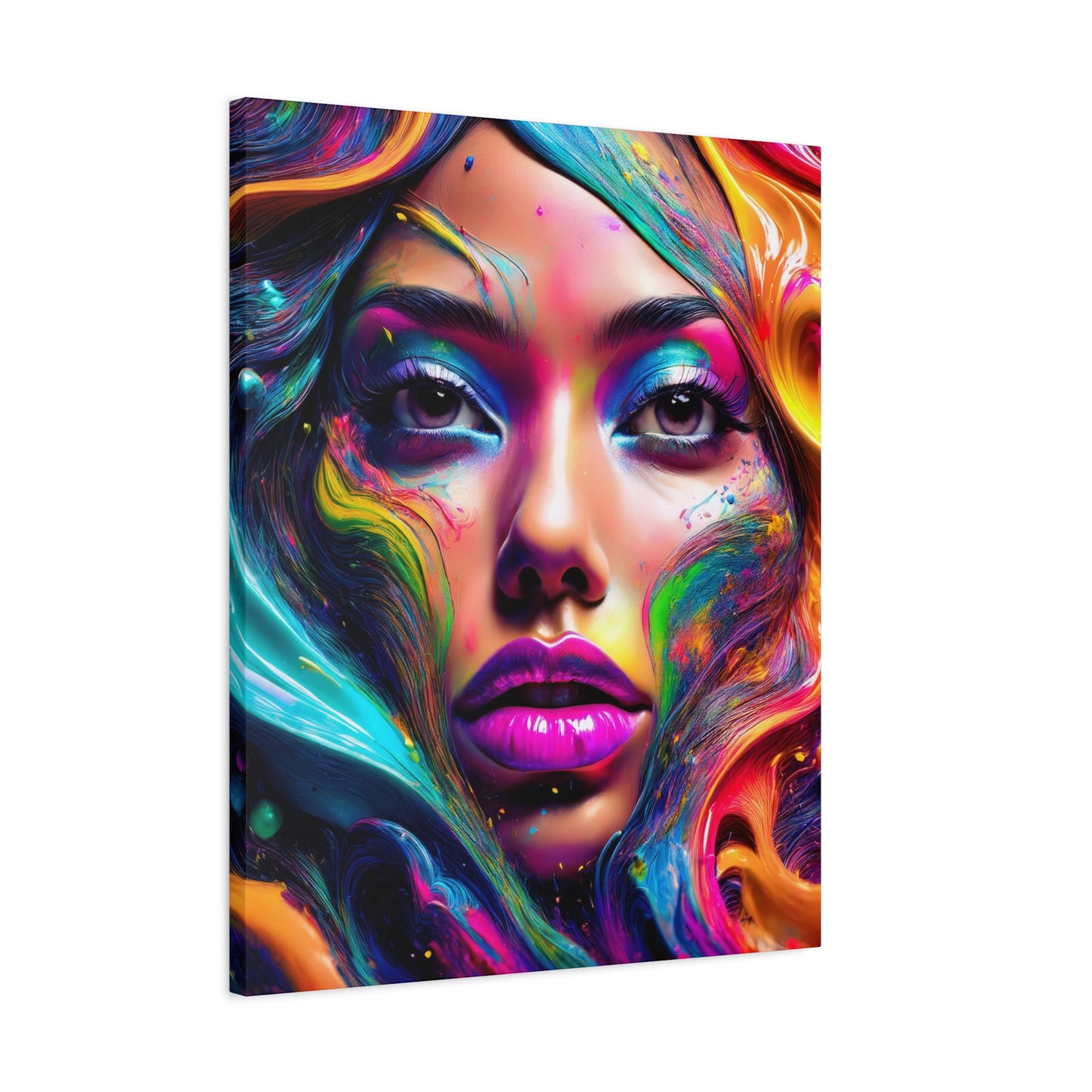 Painted Beauty 012 Canvas Wall Art