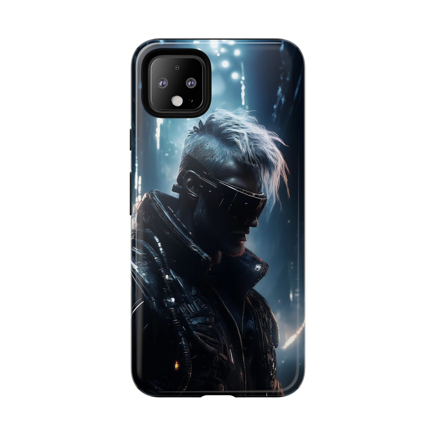 Futuristic Cyberpunk Male Cell Phone Case 025