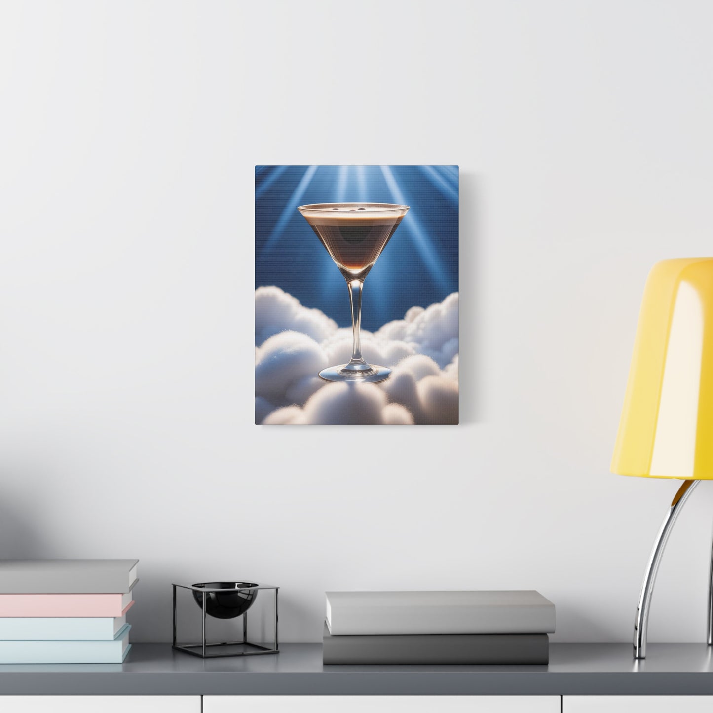 Espresso Martini Heaven Art Print | 1.25" Stretched Wall Decor for Home & Bar