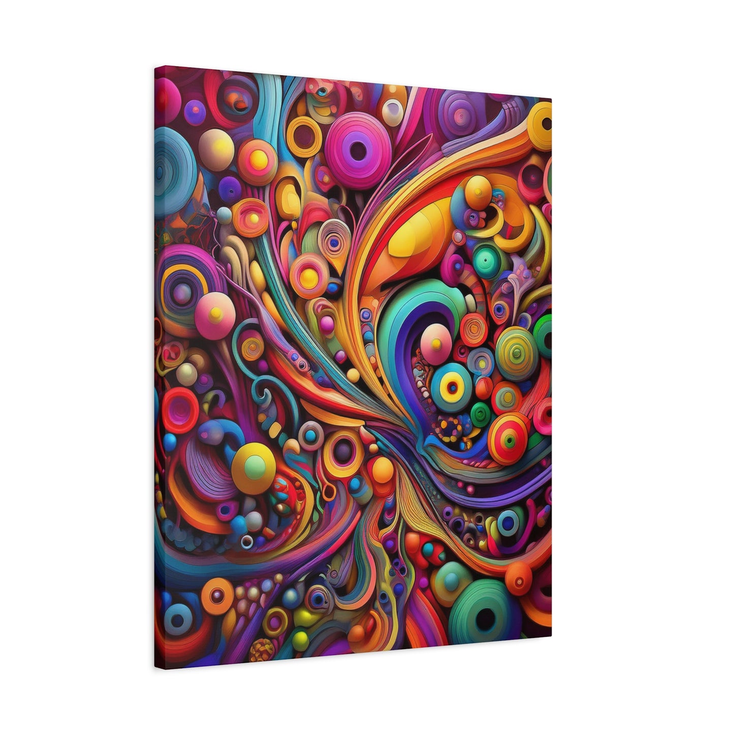 Psychedelic Dream Canvas Wall Art - Colorful Home Decor