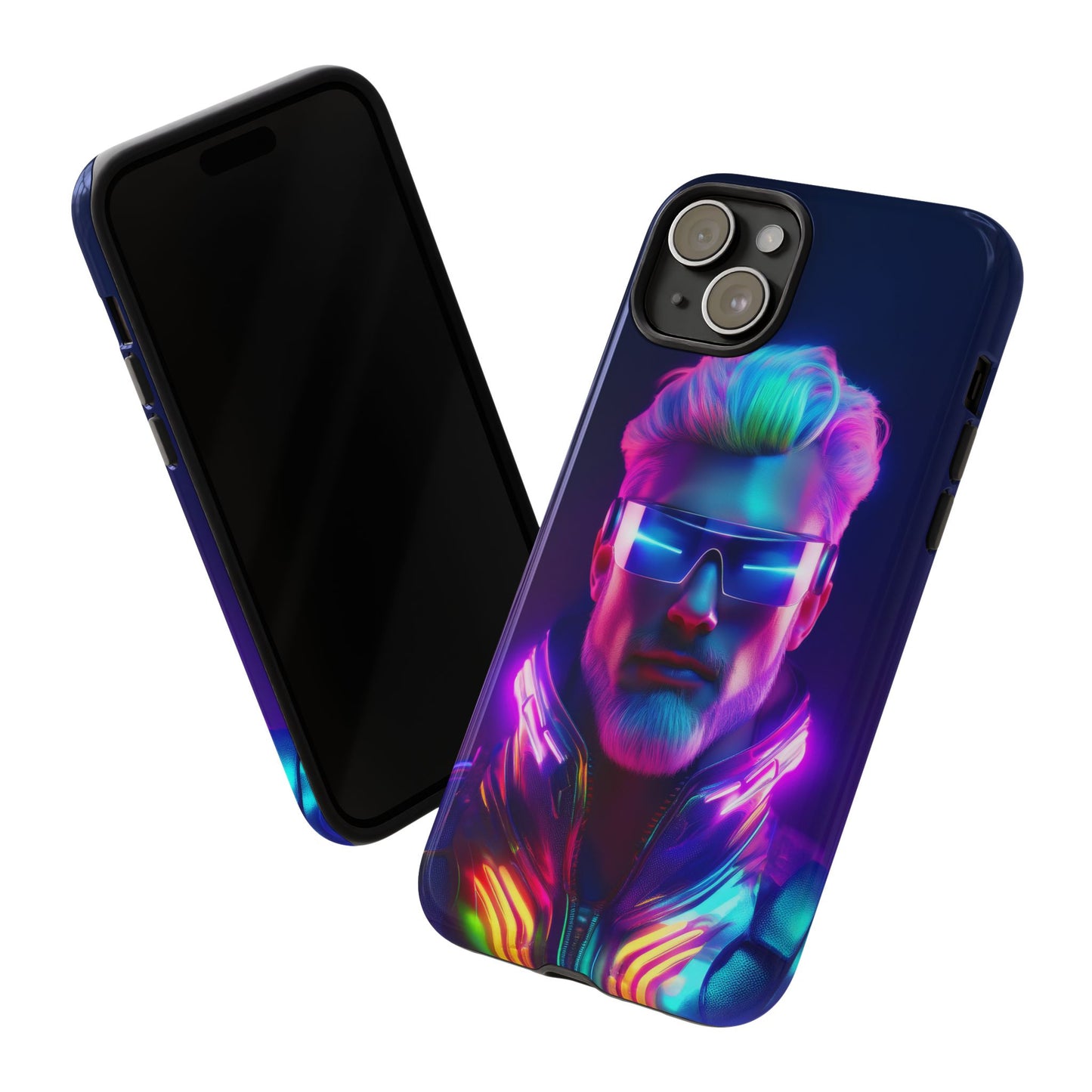 Futuristic Cyberpunk Male Cell Phone Case 026