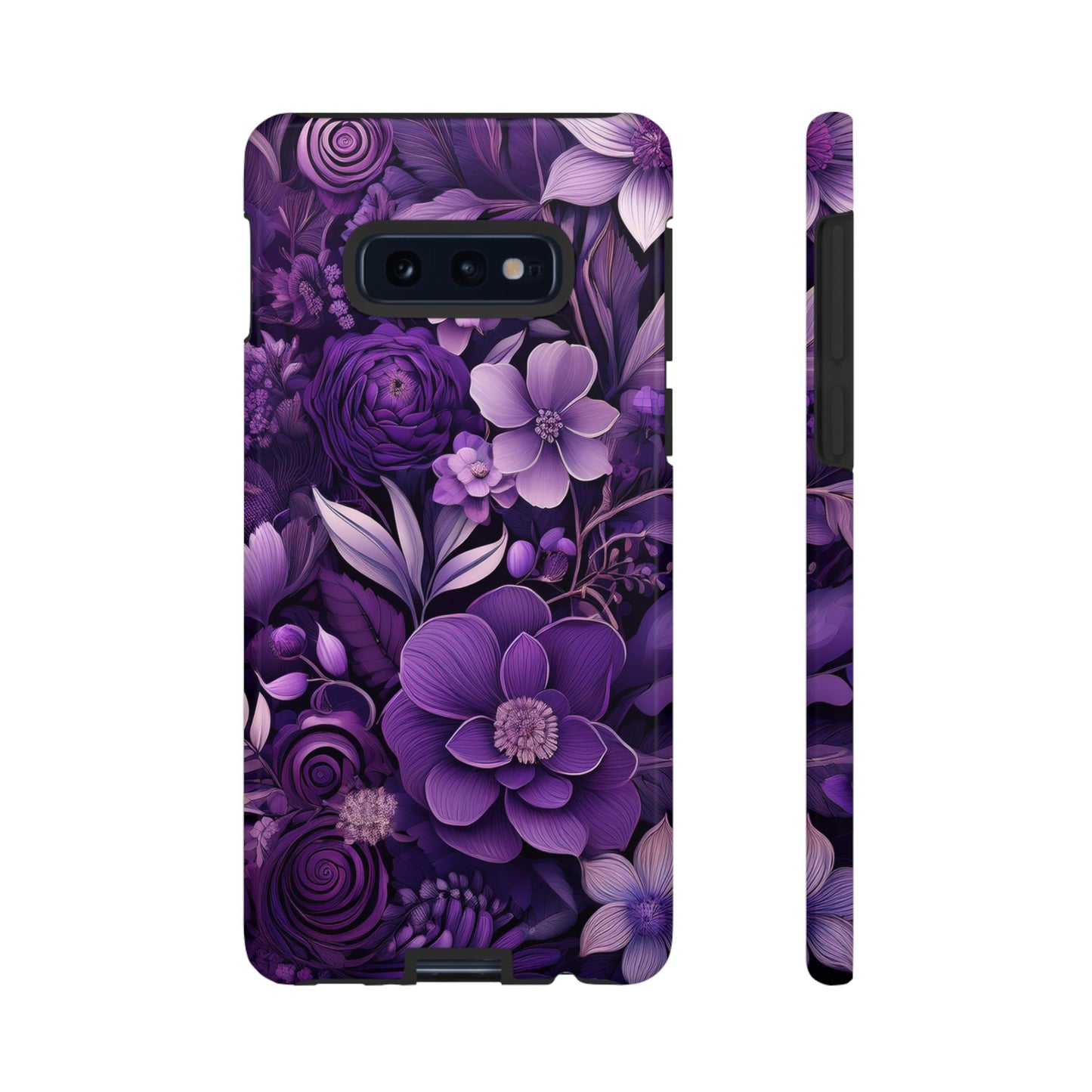 Purple Florals Tough Cases