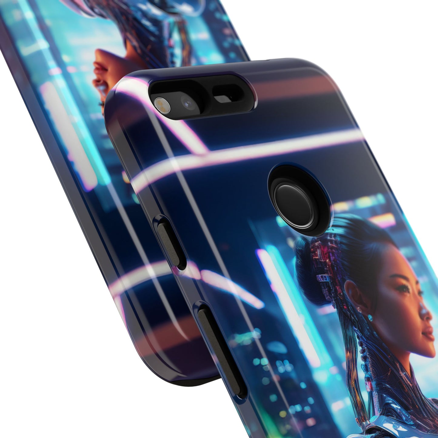 Futuristic Human Android Hybrid Cell Phone Case 013