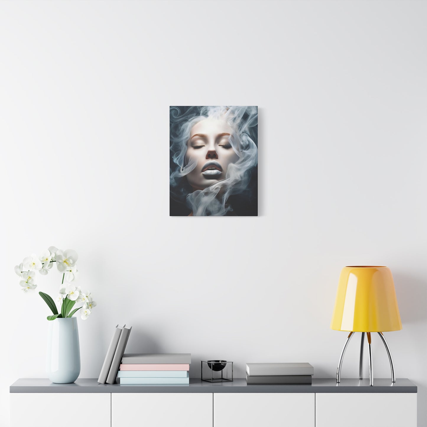 Wispy Tendrils 001 - Canvas Print – Vibrant Wall Decor