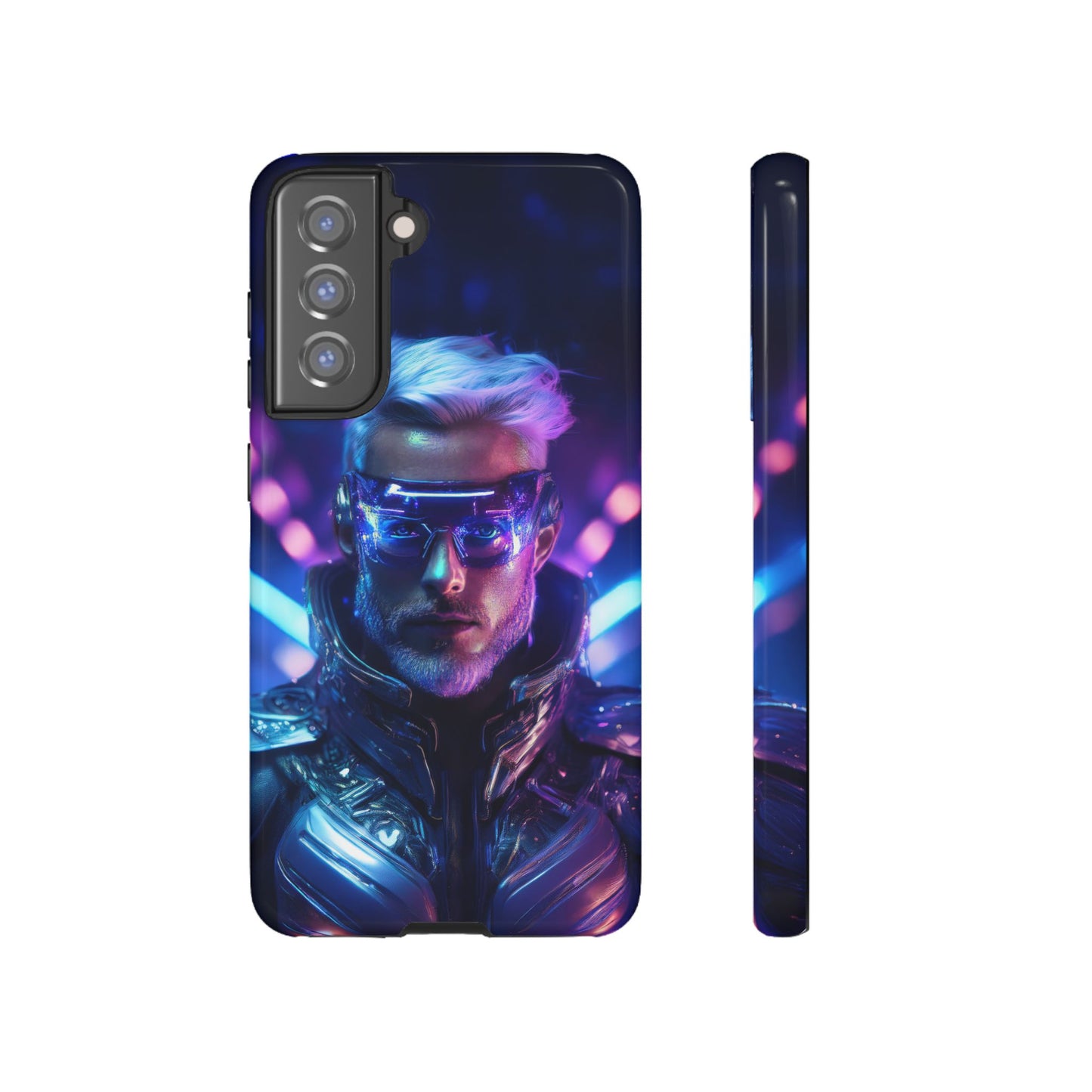 Futuristic Cyberpunk Male Cell Phone Case 020