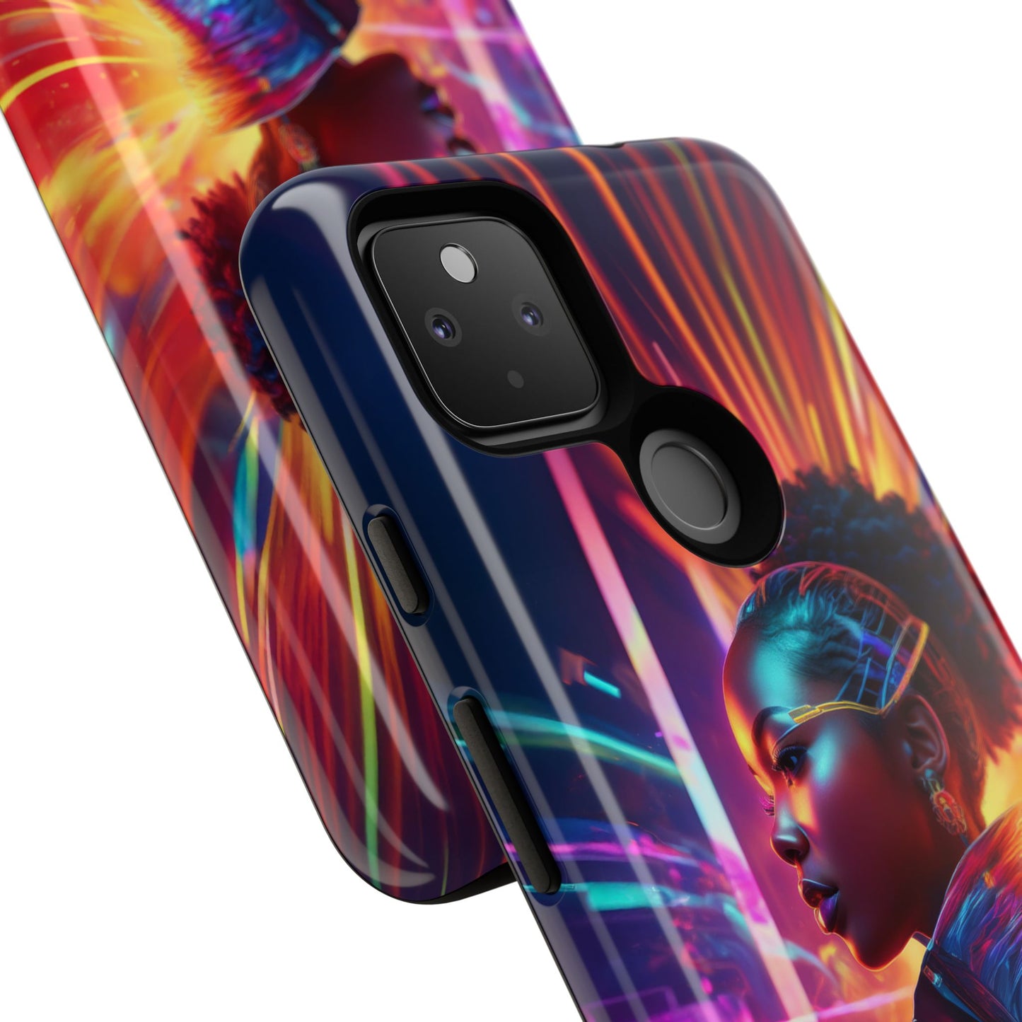 Futuristic Cyberpunk Female Cell Phone Case 001