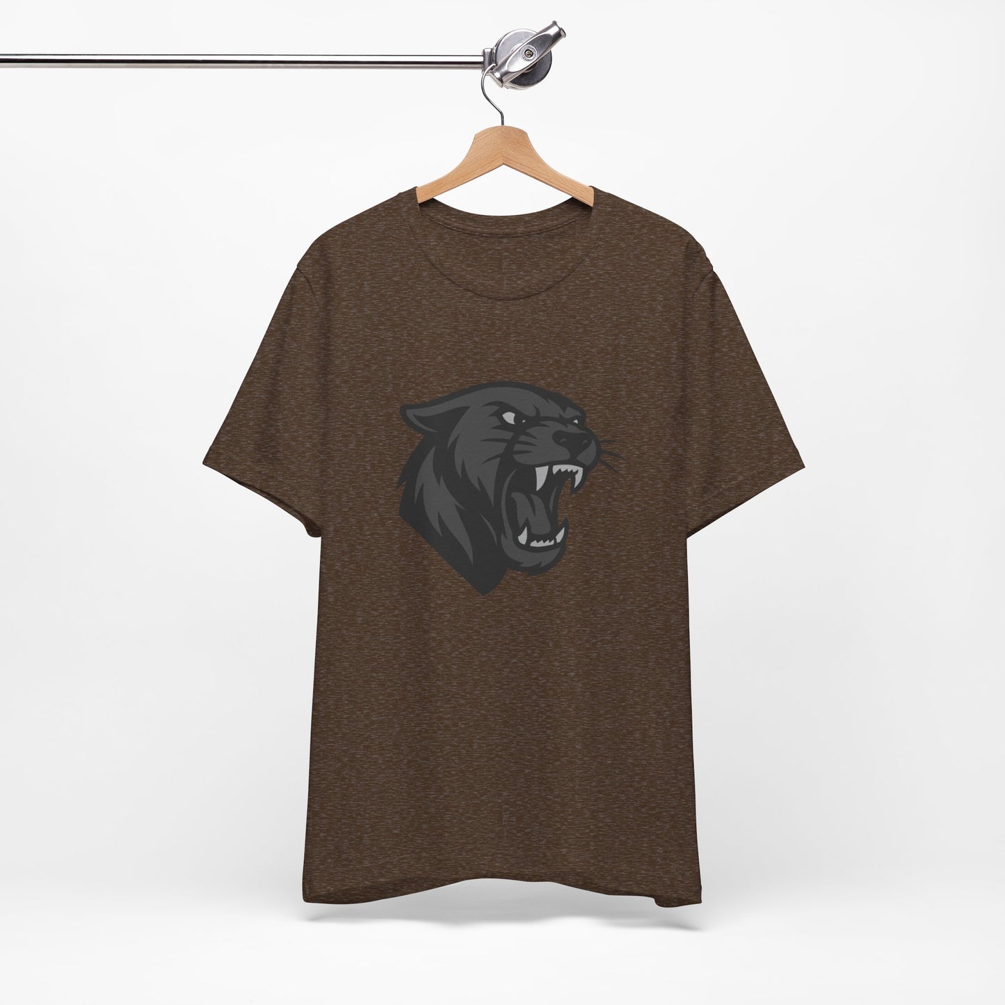 Black Panther Graphic Tee Dark Theme – Fierce Vector Design for Bold Streetwear Style