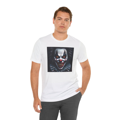 Nightmare Clown Halloween Shirt – Evil Clown Face Tee for Scary Halloween Vibes
