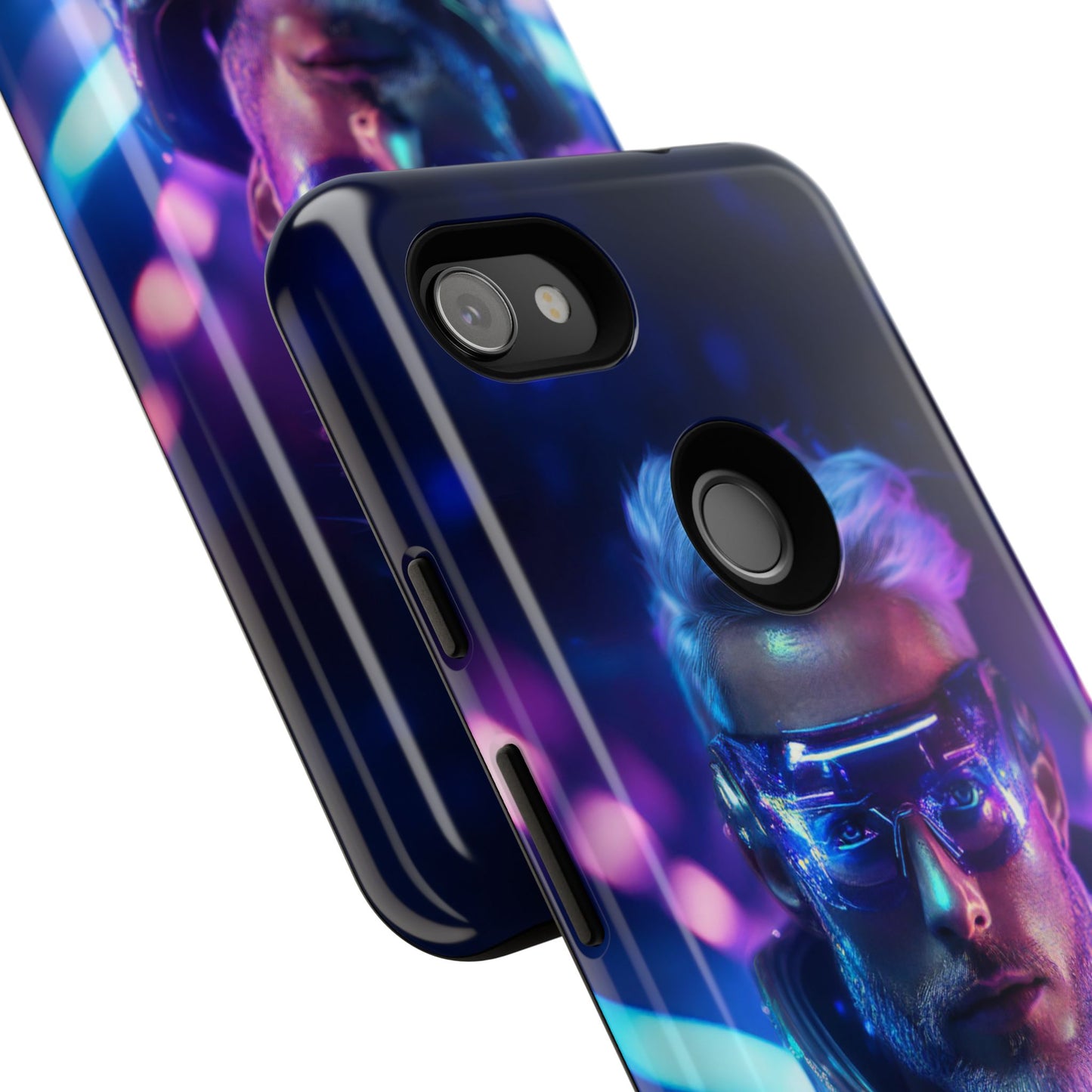 Futuristic Cyberpunk Male Cell Phone Case 020