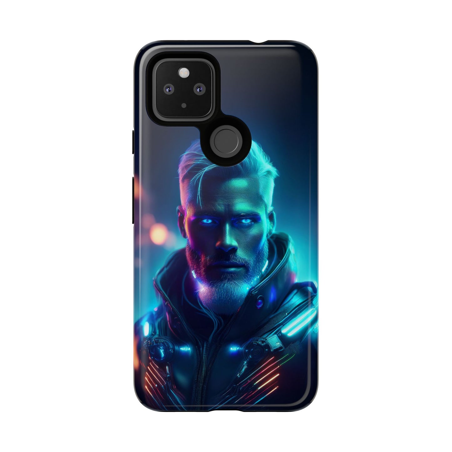 Futuristic Cyberpunk Male Cell Phone Case 023