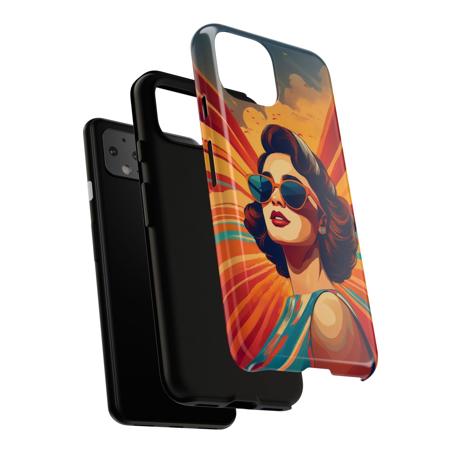 1970's inspired design Cell Phone Case 002