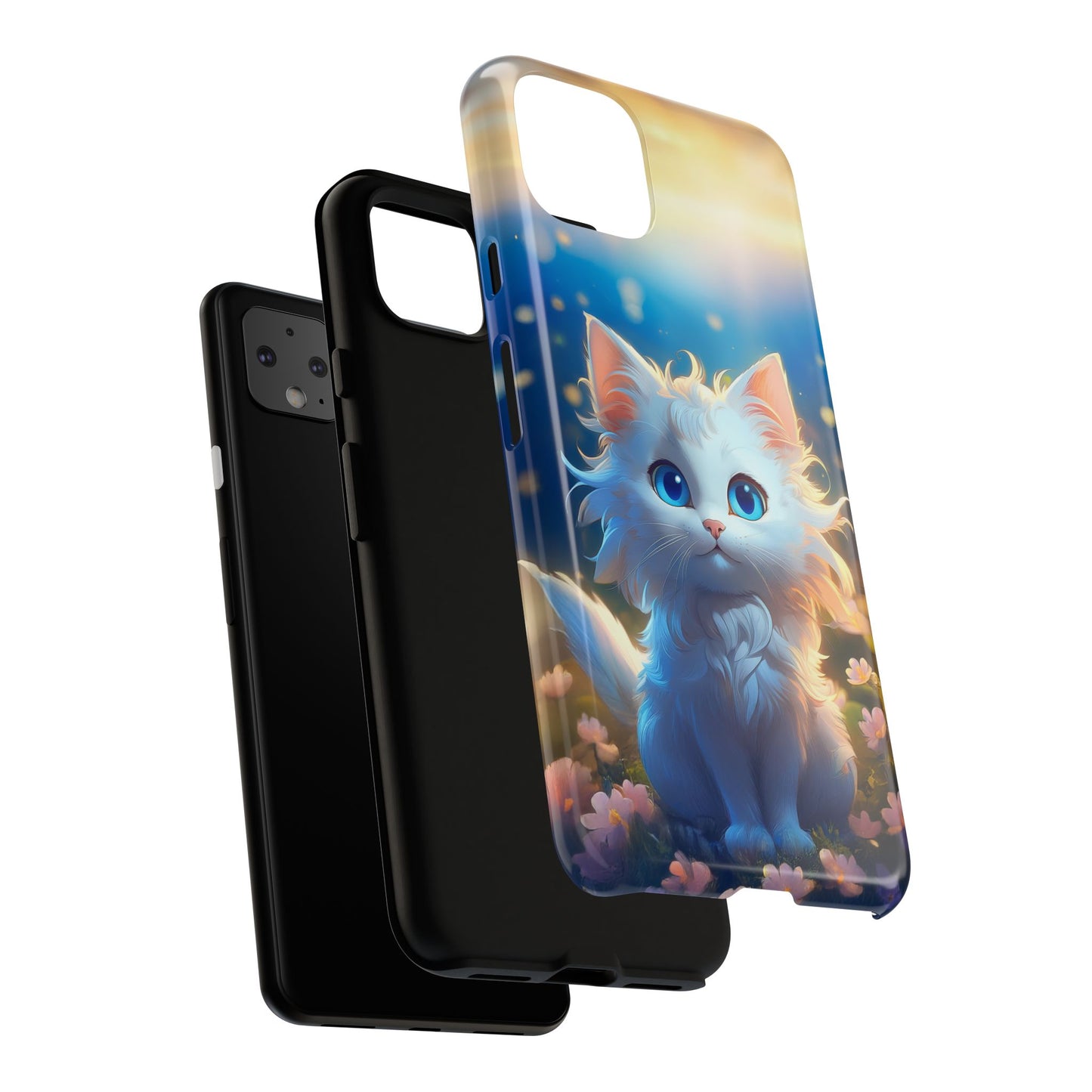 Purr-fectly Pawsome Cat Cell Phone Case 002