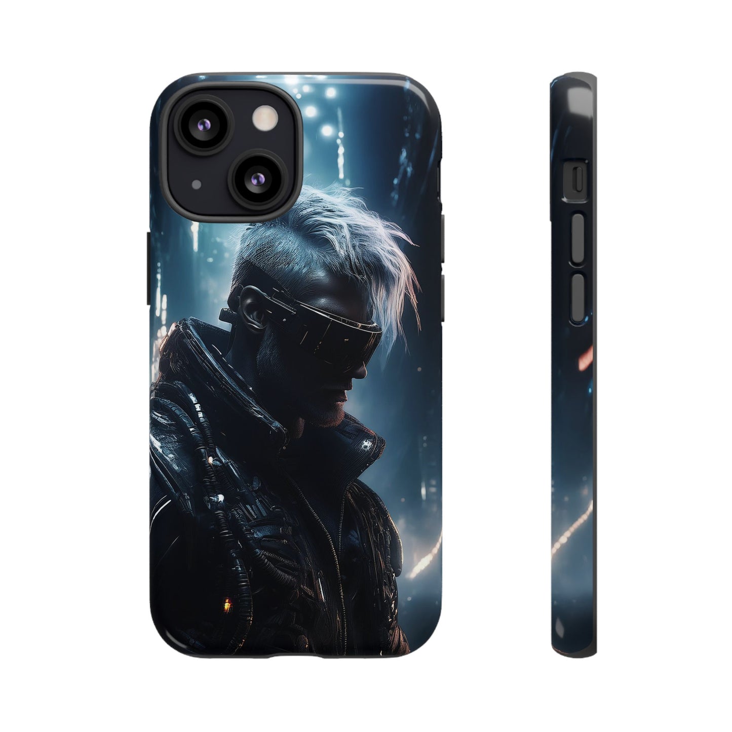 Futuristic Cyberpunk Male Cell Phone Case 025