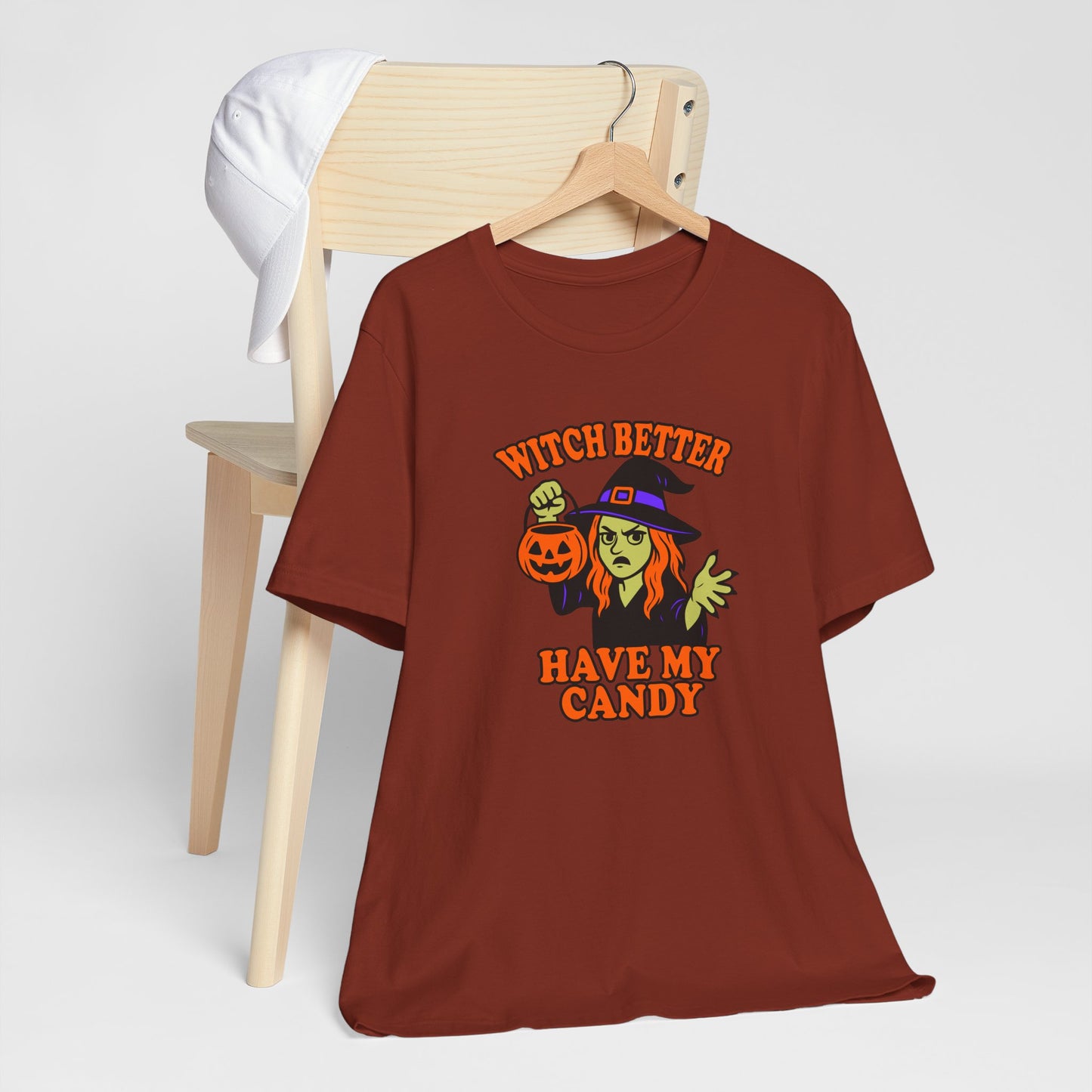 Witch Better Have My Candy Halloween Shirt – Funny Angry Witch Graphic Tee for Trick-or-Treat Attitude