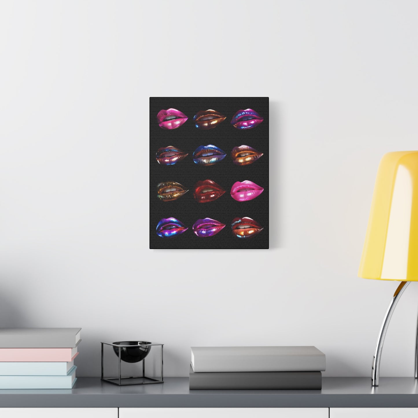 Hot Lips - Canvas Print – Vibrant Wall Decor