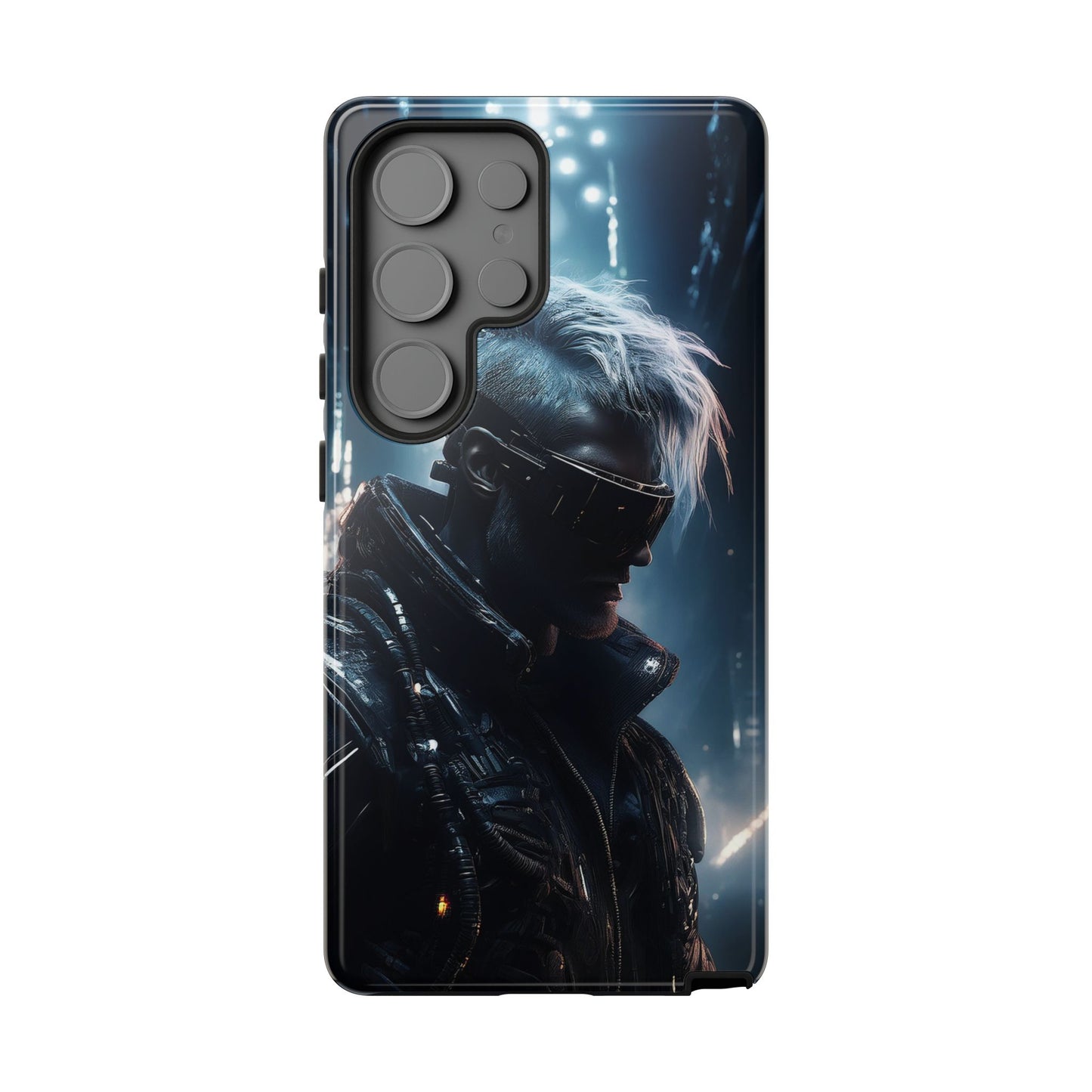 Futuristic Cyberpunk Male Cell Phone Case 025