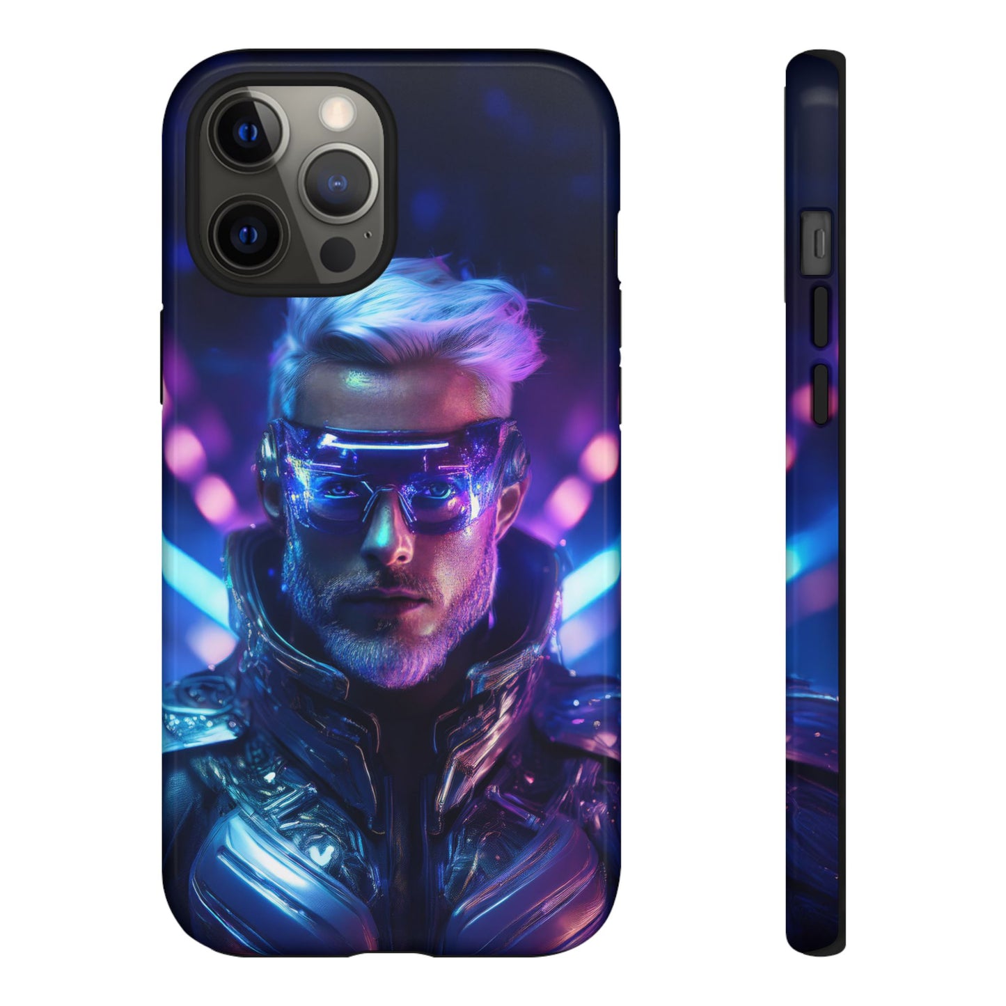 Futuristic Cyberpunk Male Cell Phone Case 020