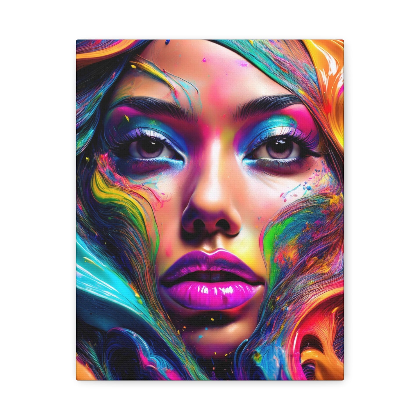 Painted Beauty 012 Canvas Wall Art