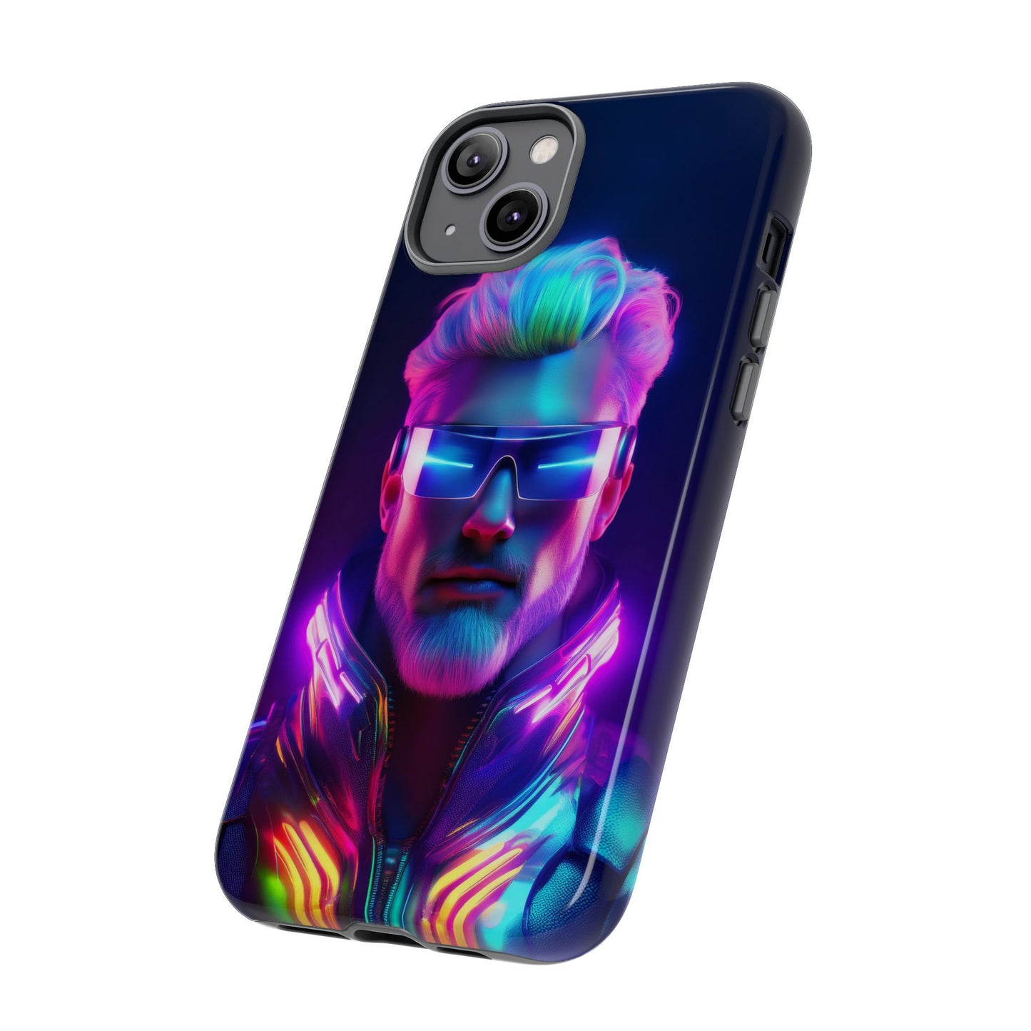 Futuristic Cyberpunk Male Cell Phone Case 026