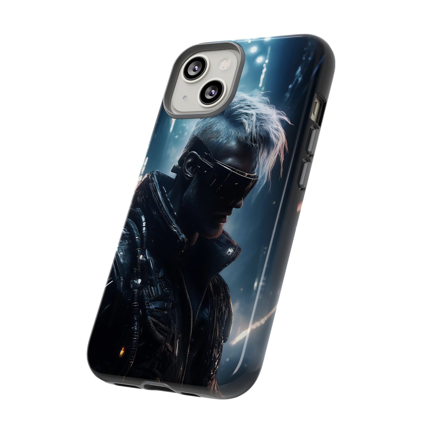 Futuristic Cyberpunk Male Cell Phone Case 025