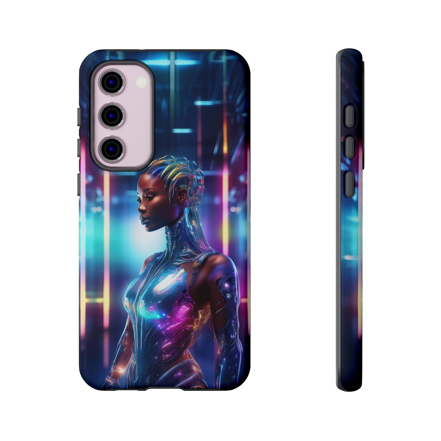 Futuristic Human Android Hybrid Cell Phone Case 014