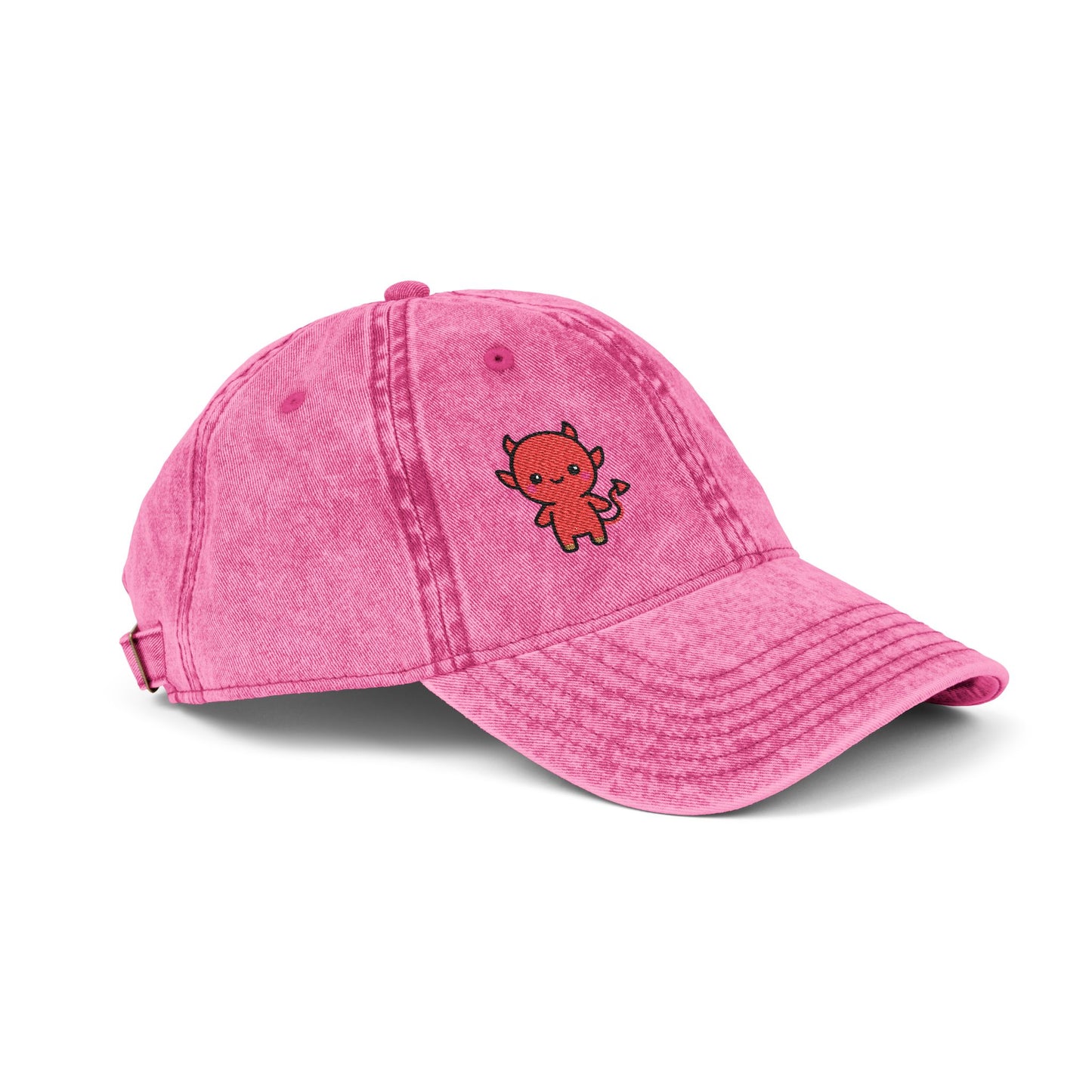 Lil Devil Vintage Hat – Cute Embroidered Devil Hat for Sassy Mischief Makers