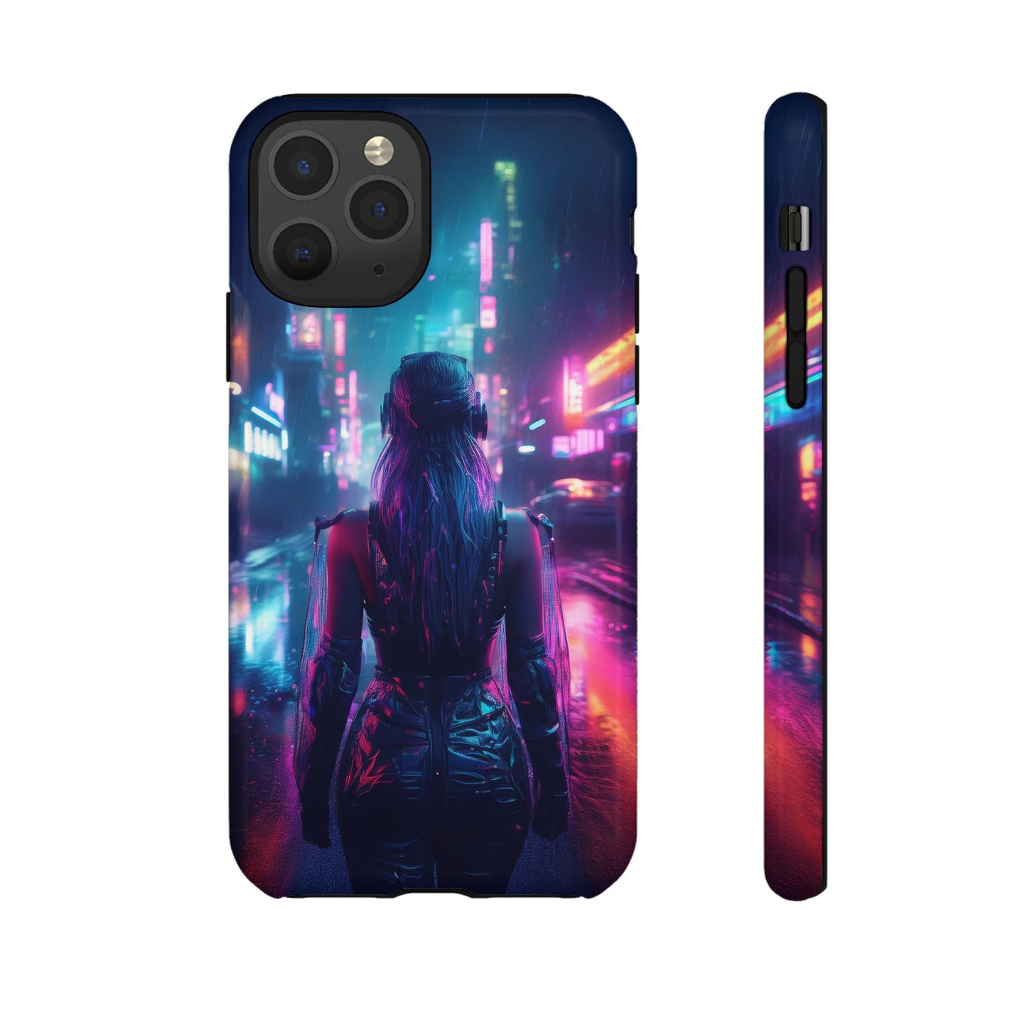 Futuristic Cyberpunk Female Cell Phone Case 032