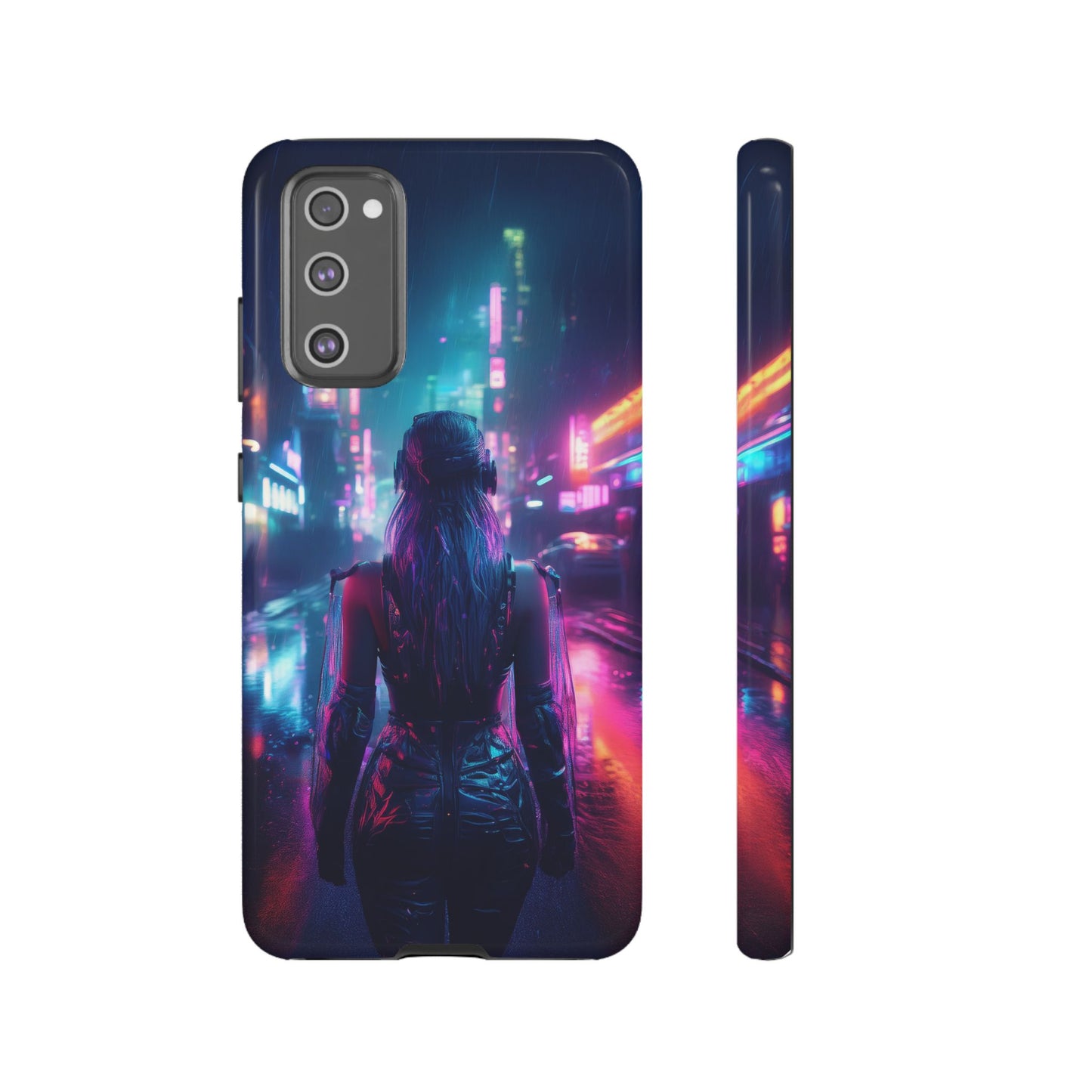 Futuristic Cyberpunk Female Cell Phone Case 032