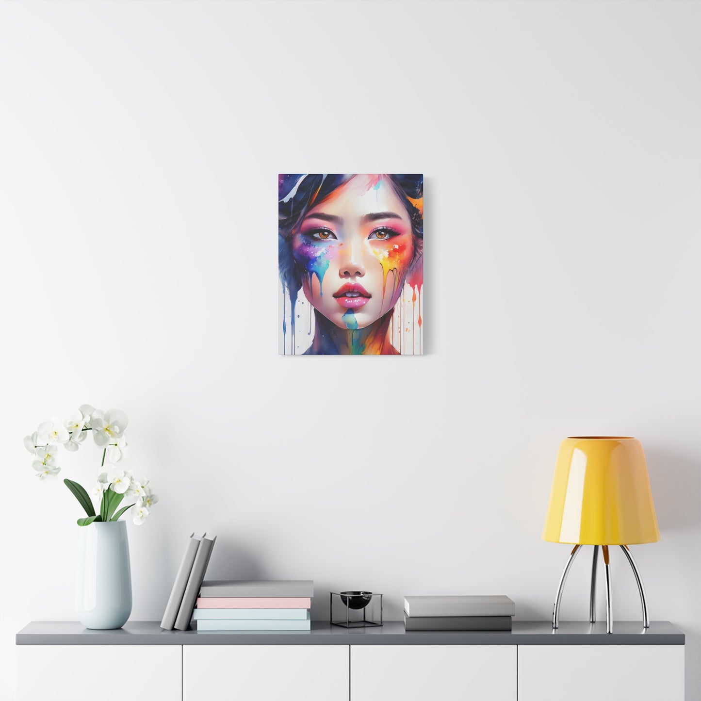 Painted Beauty 002 Canvas Wall Art