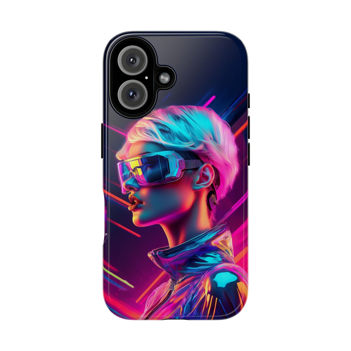 Futuristic Cyberpunk Female Cell Phone Case 031