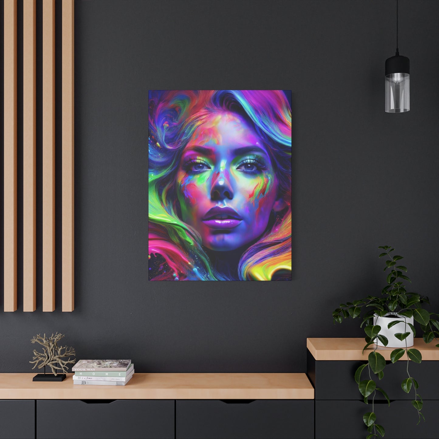 Painted Beauty 009 Canvas Wall Art