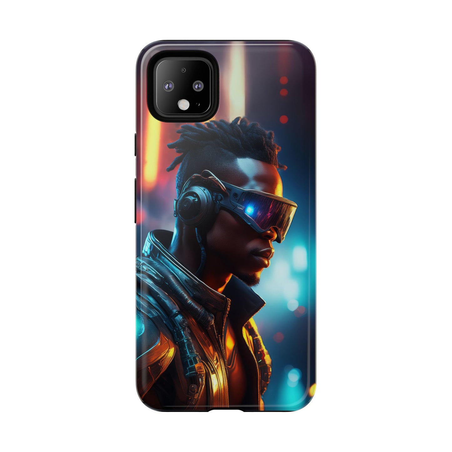 Futuristic Cyberpunk Male Cell Phone Case 016