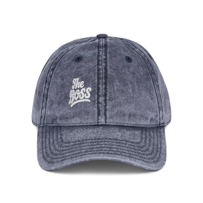 The Boss Vintage Hat – Embroidered Statement Hat for Power Moves Only