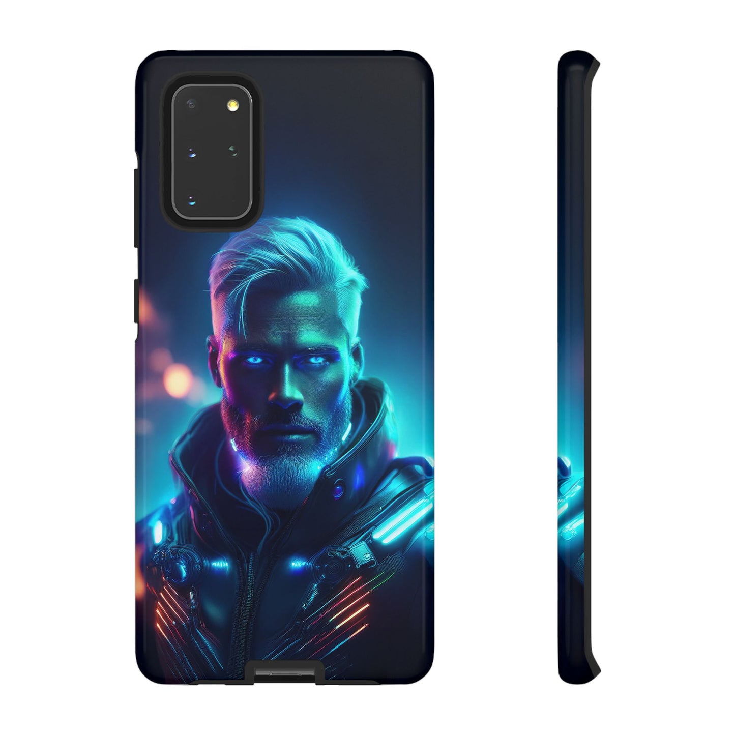 Futuristic Cyberpunk Male Cell Phone Case 023