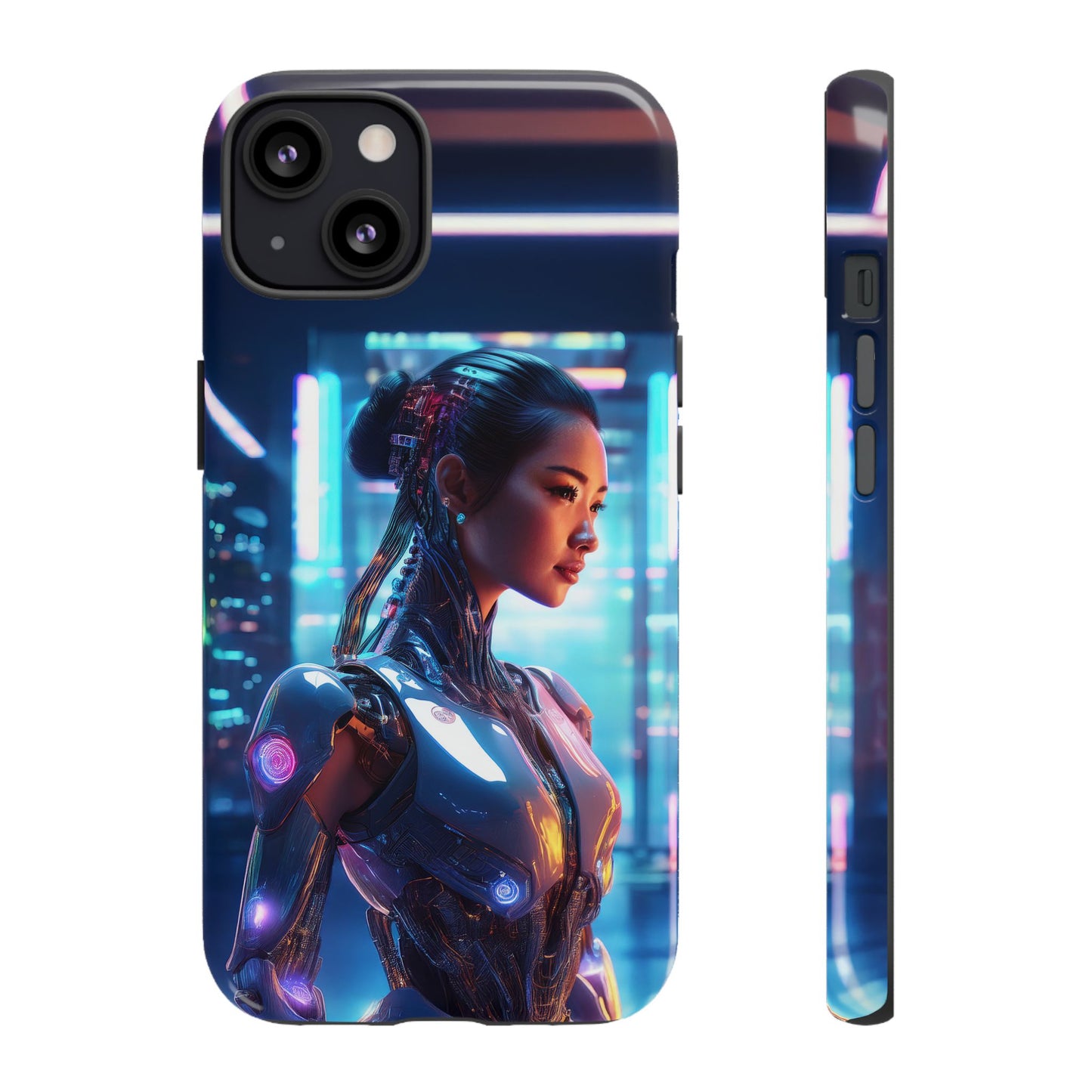 Futuristic Human Android Hybrid Cell Phone Case 013