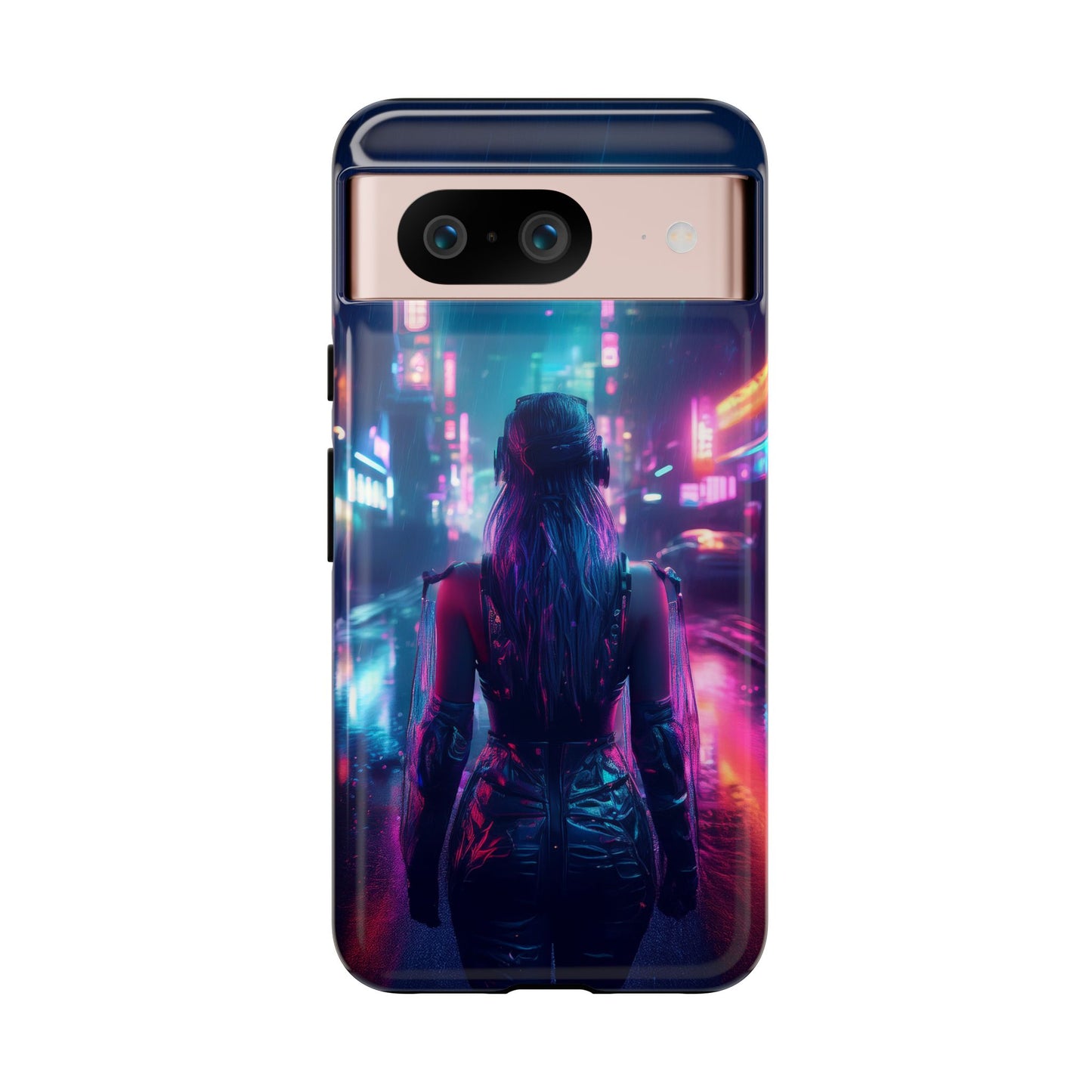 Futuristic Cyberpunk Female Cell Phone Case 032