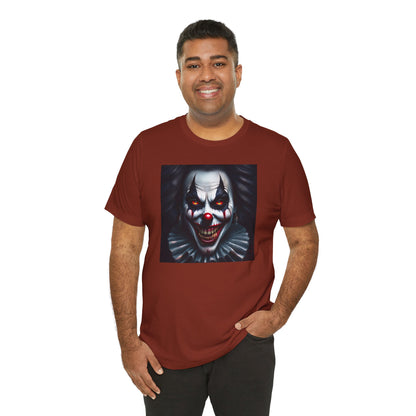 Nightmare Clown Halloween Shirt – Evil Clown Face Tee for Scary Halloween Vibes