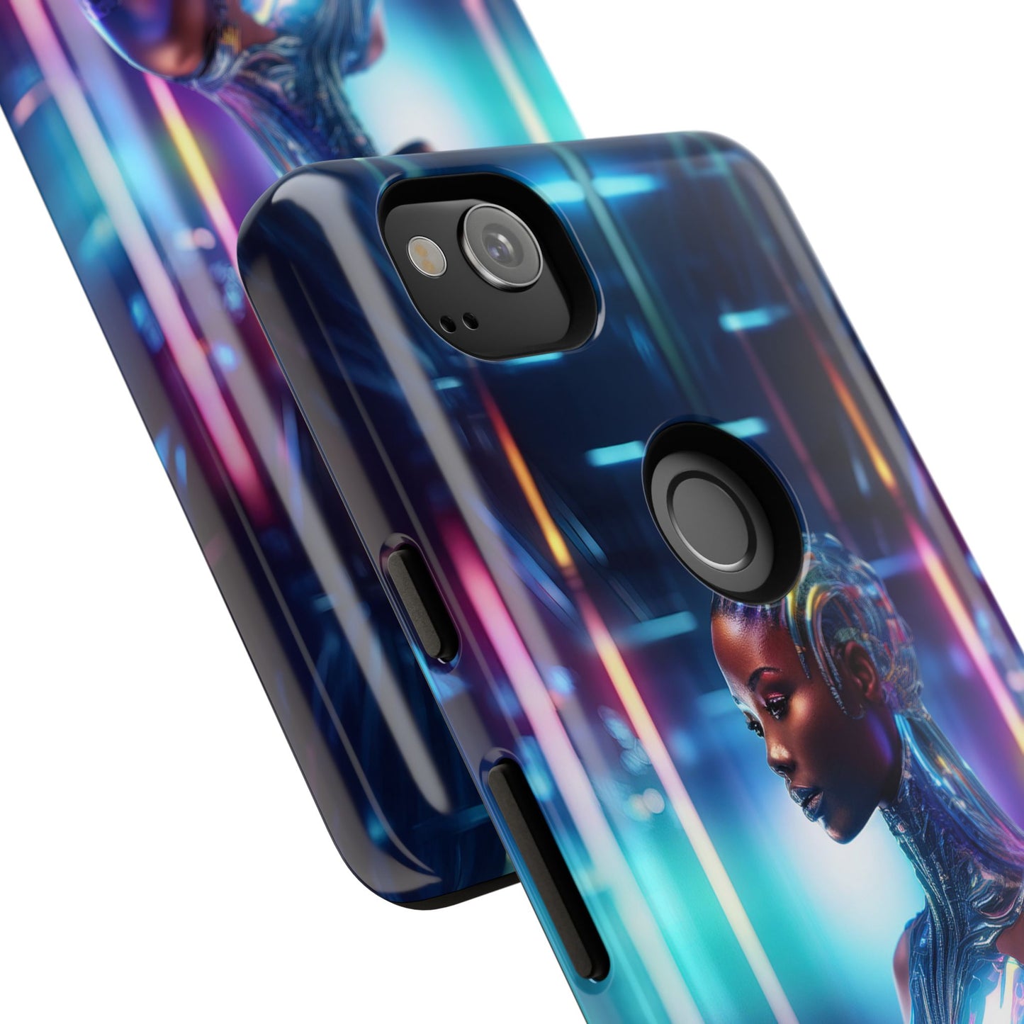 Futuristic Human Android Hybrid Cell Phone Case 014