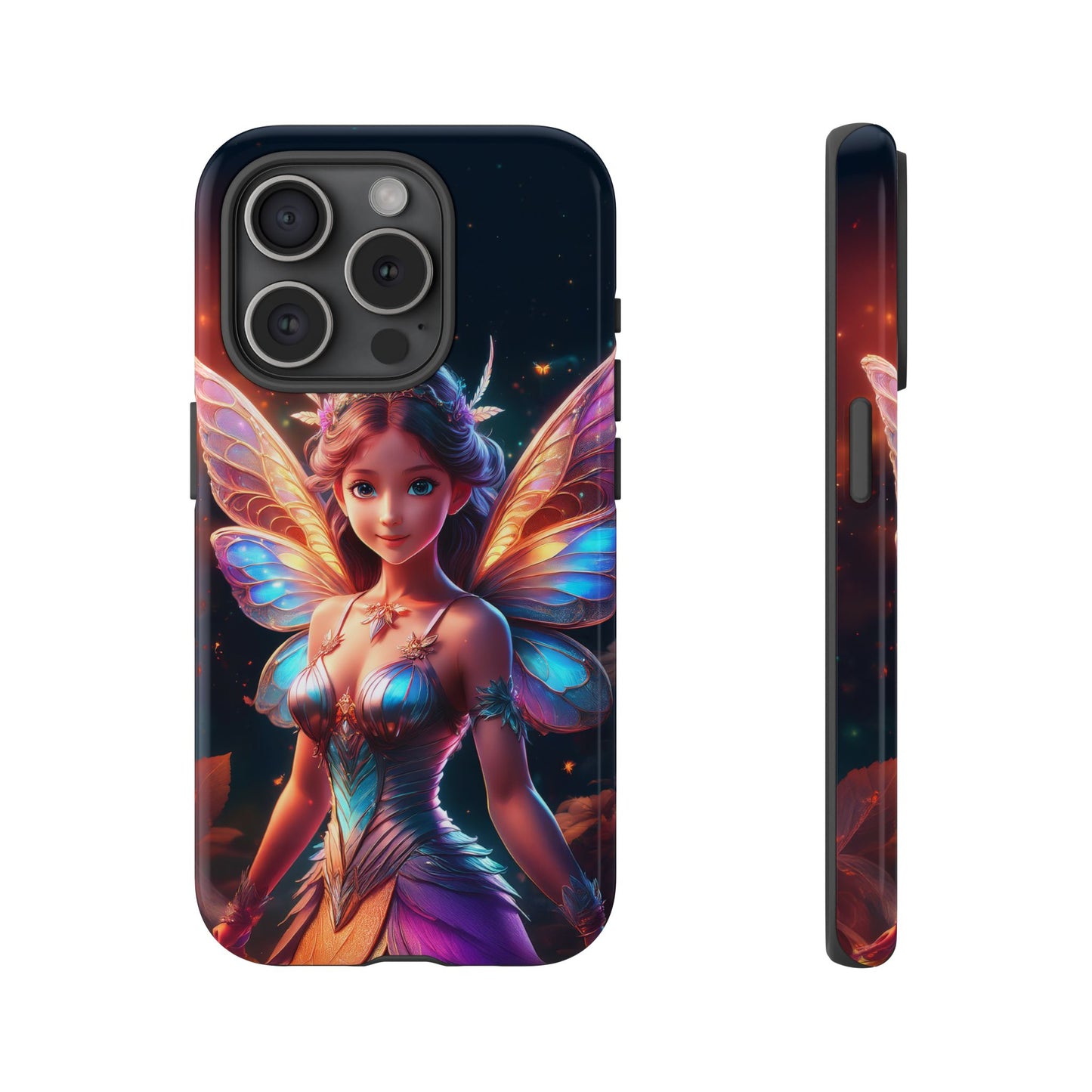 Beautiful Fairy With Wings Cell Phone Case 001