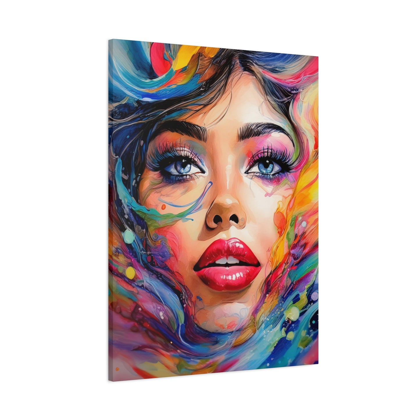 Painted Beauty 011 Canvas Wall Art