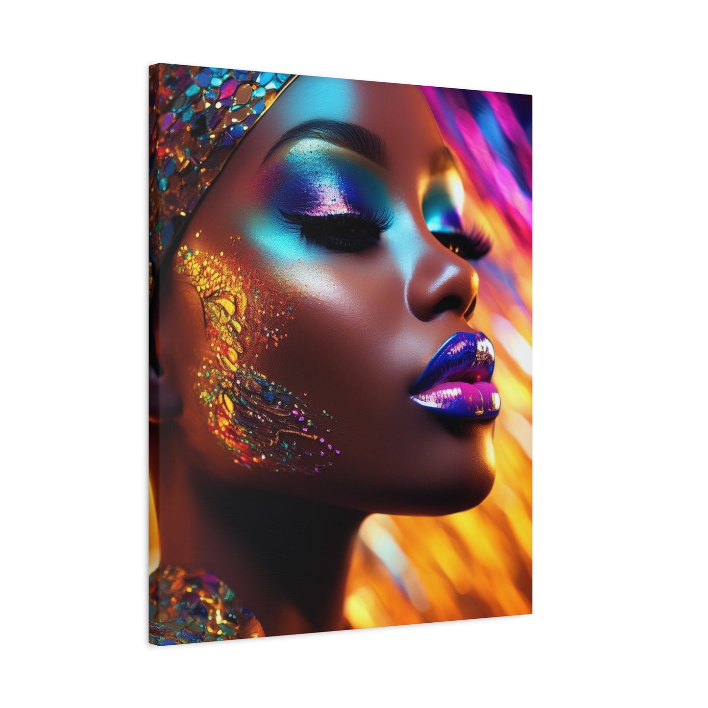 Glitter Love 013- Canvas Print – Vibrant Wall Decor