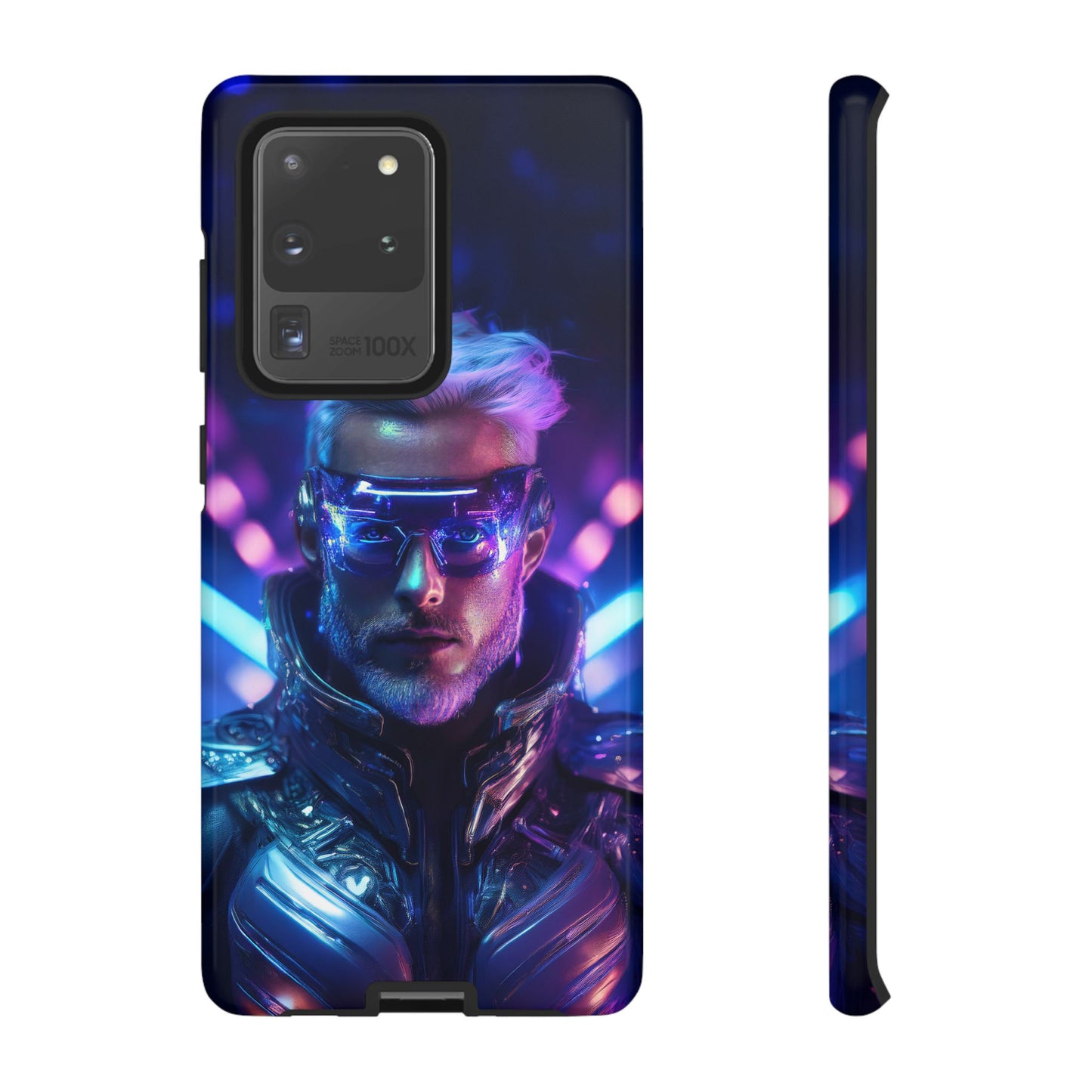 Futuristic Cyberpunk Male Cell Phone Case 020