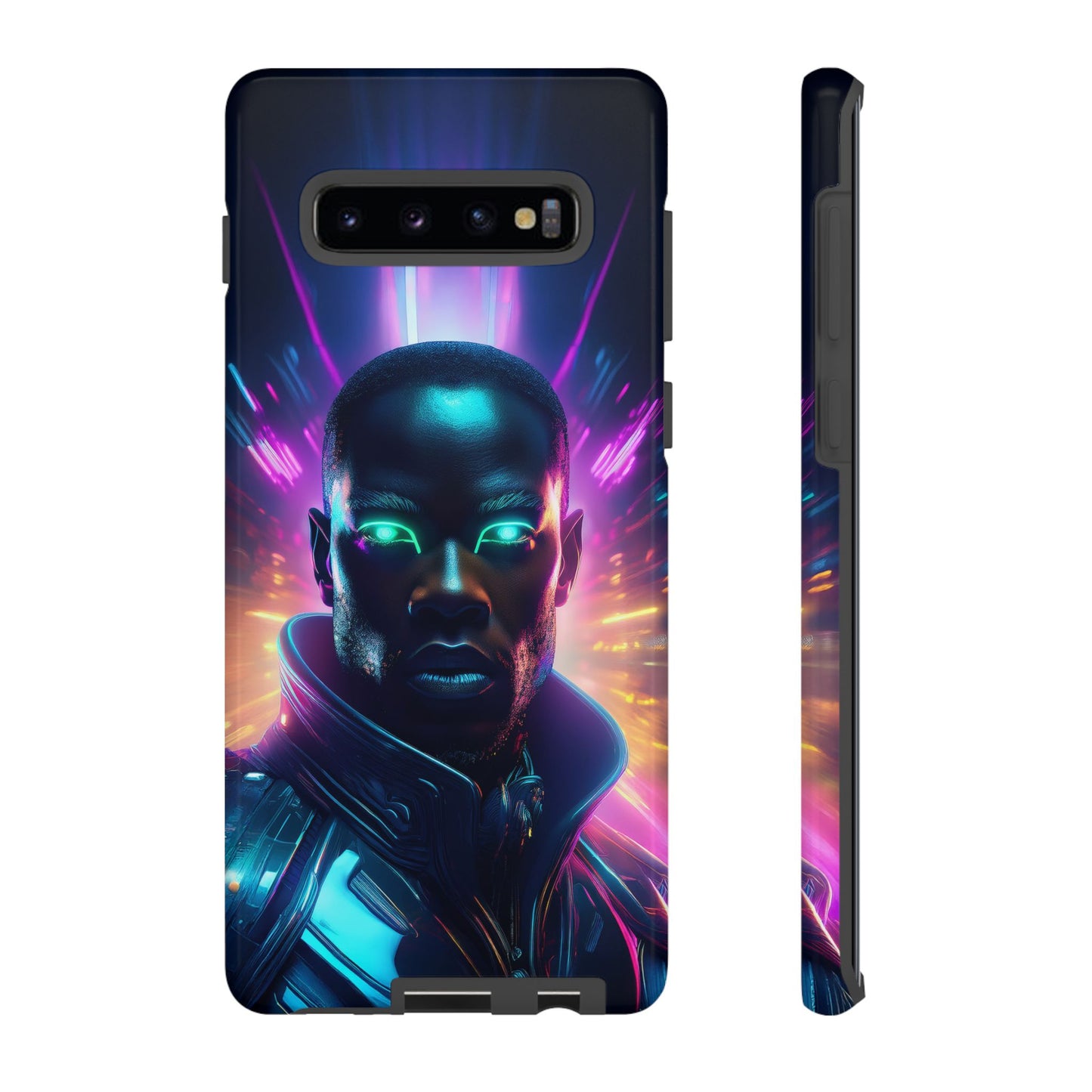 Futuristic Cyberpunk Male Cell Phone Case 022