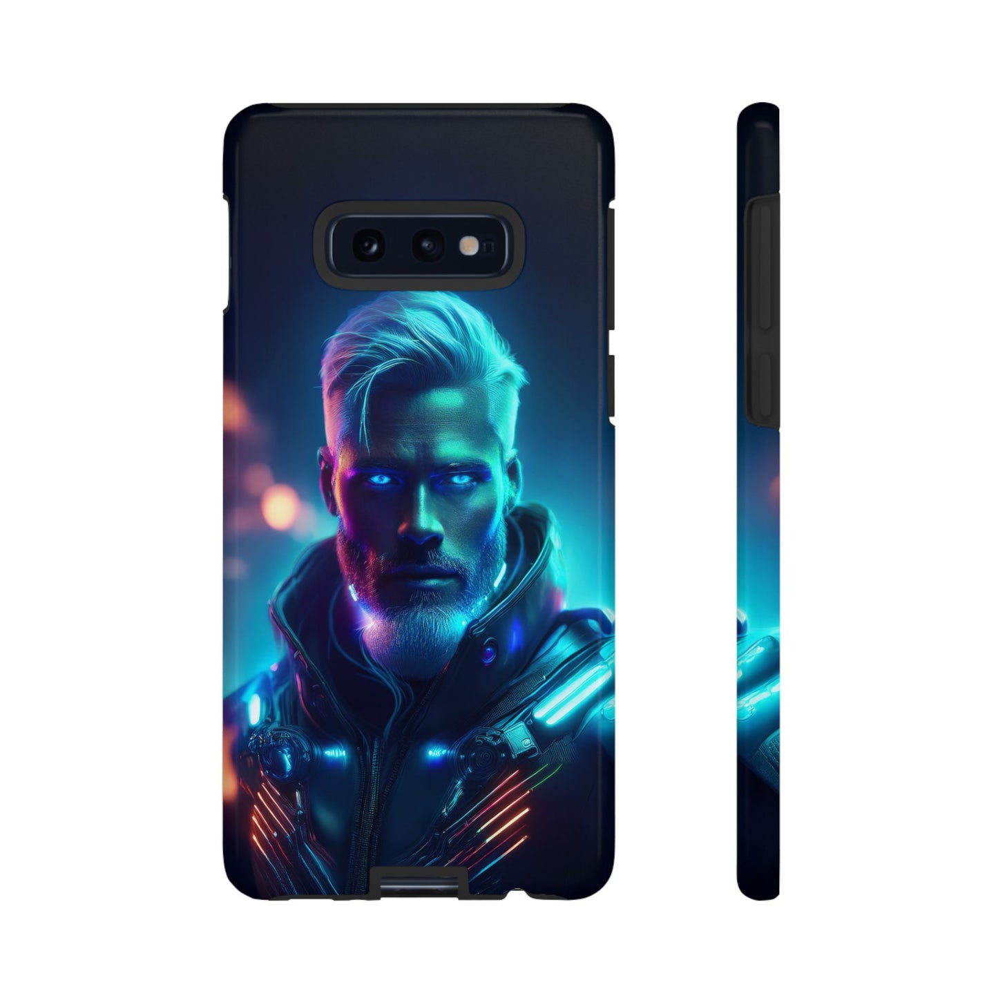 Futuristic Cyberpunk Male Cell Phone Case 023