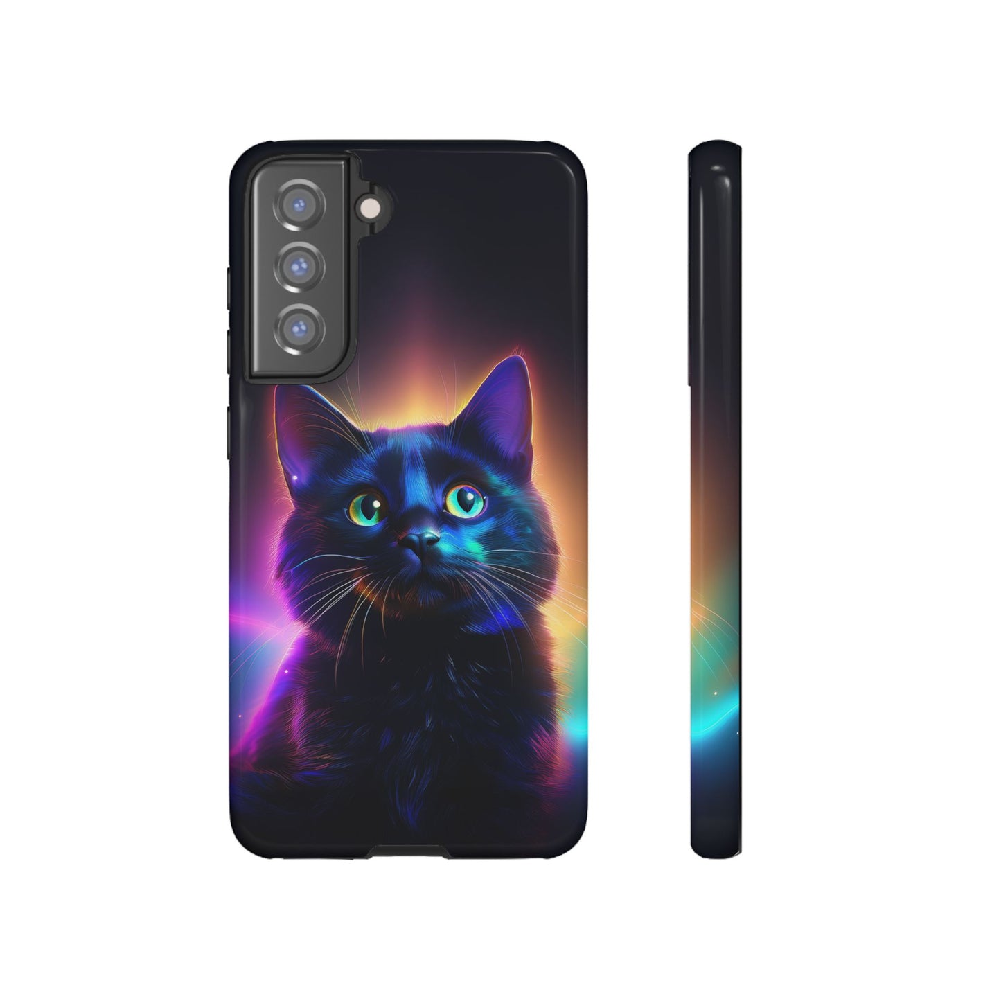 Purr-fectly Pawsome Cat Cell Phone Case 007