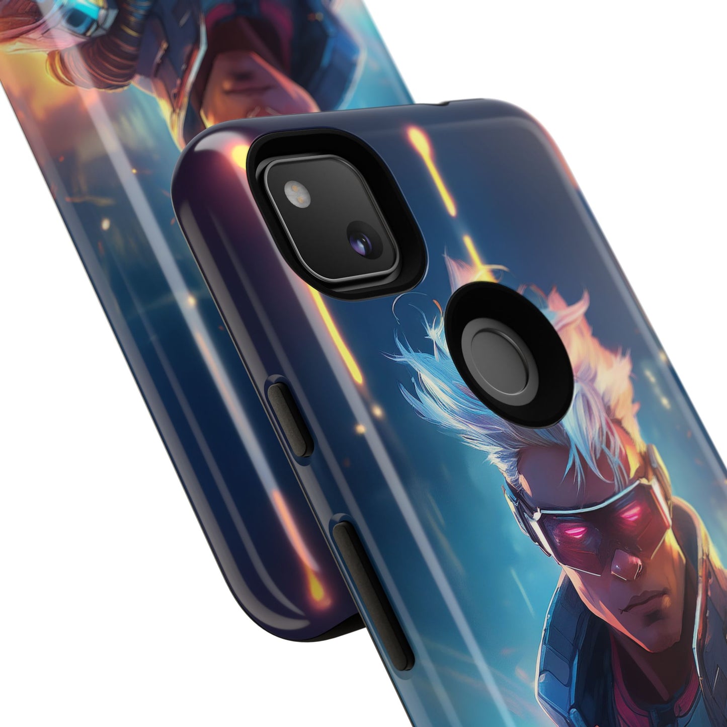 Futuristic Cyberpunk Male Cell Phone Case 018