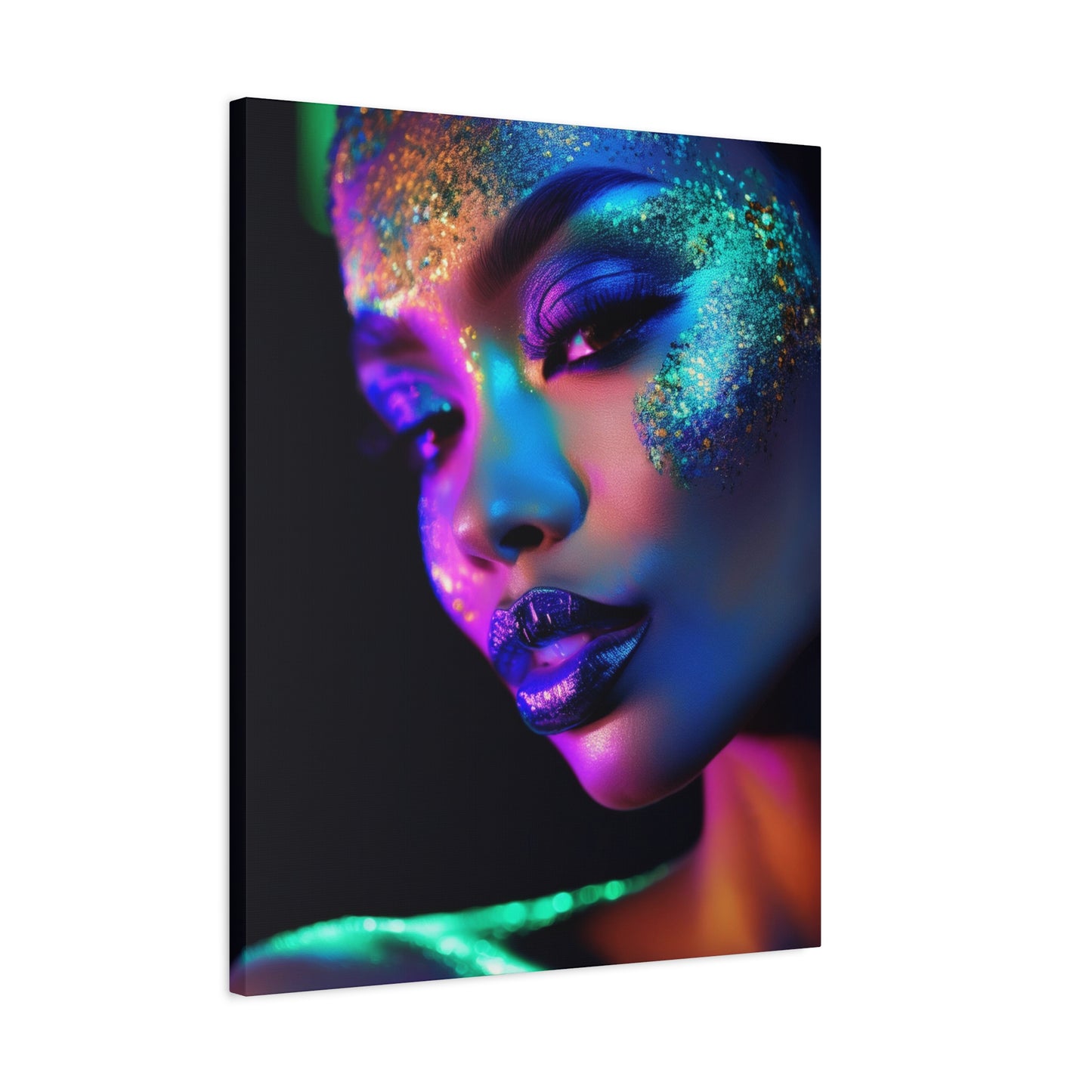 Glitter Love 004- Canvas Print – Vibrant Wall Decor