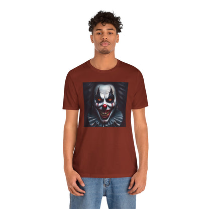 Nightmare Clown Halloween Shirt – Evil Clown Face Tee for Scary Halloween Vibes