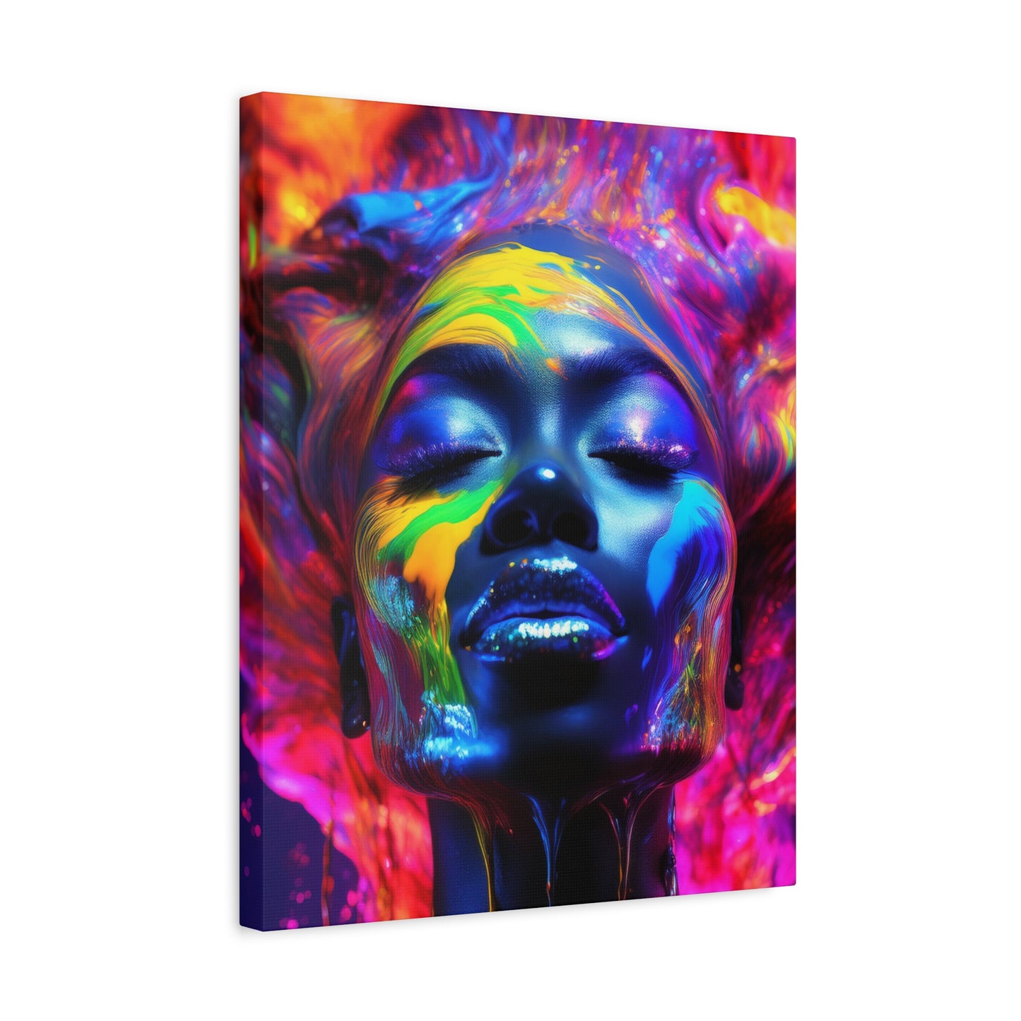 Painted Beauty 005 Canvas Wall Art