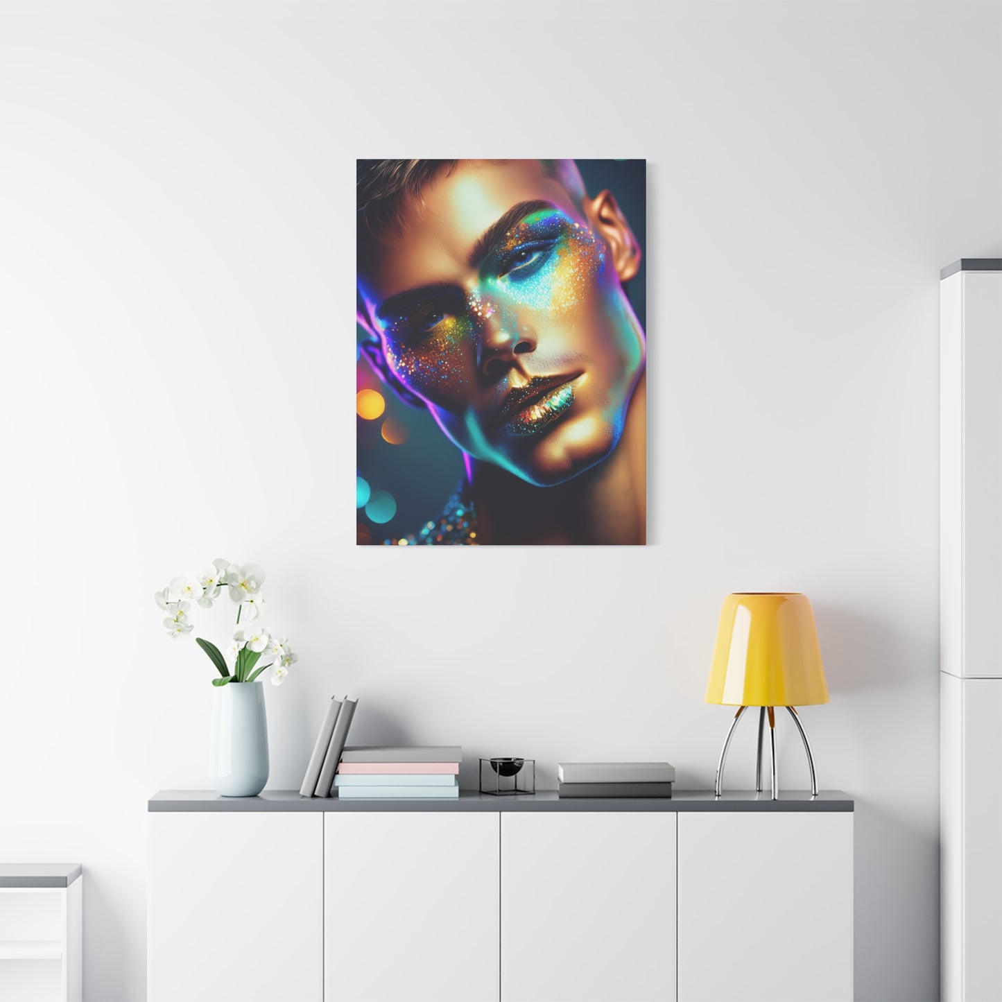 Glitter Love 010- Canvas Print – Vibrant Wall Decor